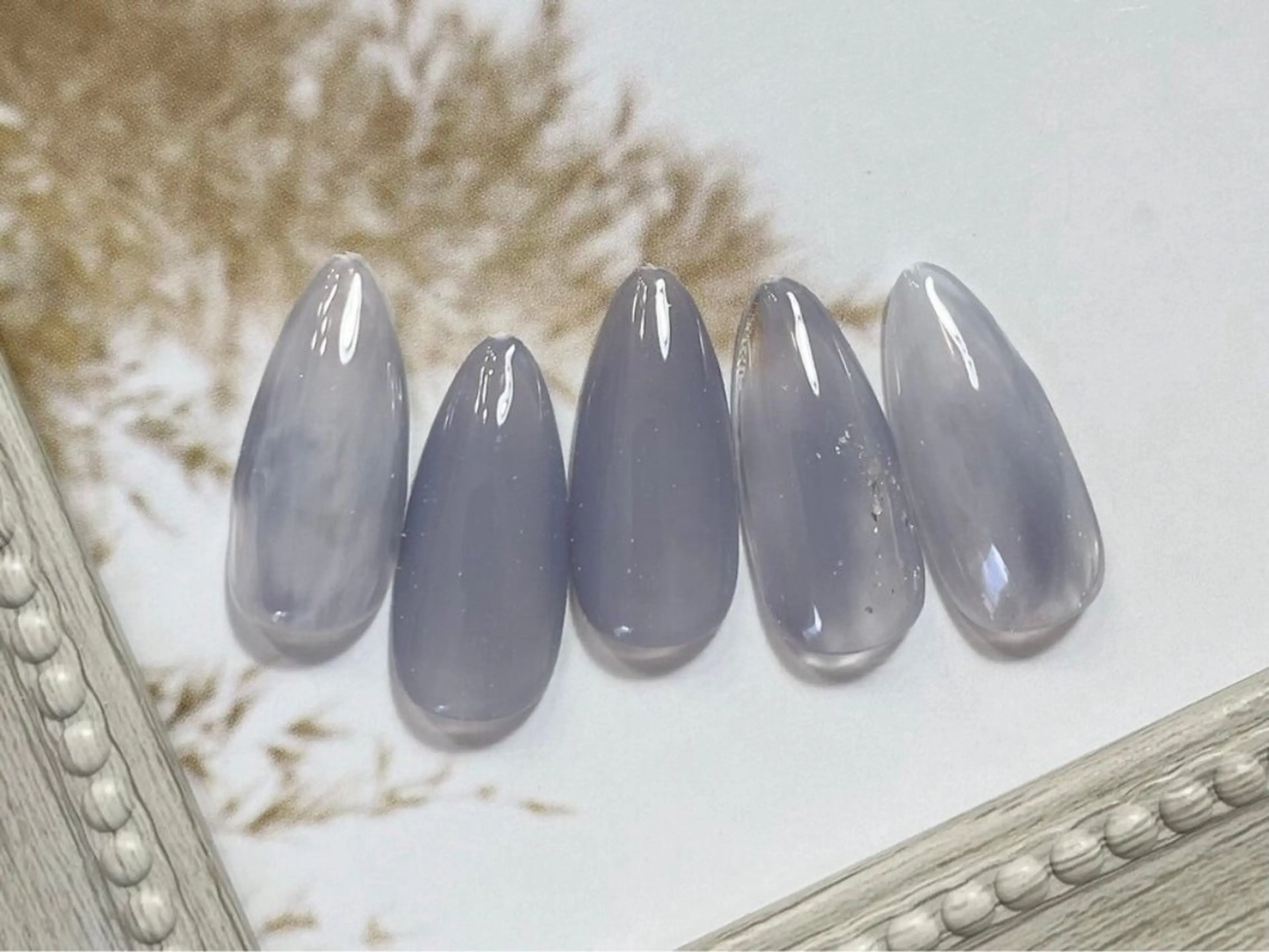 ネイル オフィスネイル シンプルネイル 【パラジェル・フィルイン】Nailsalon Merci東中野所属・Merci shigaのネイルデザイン