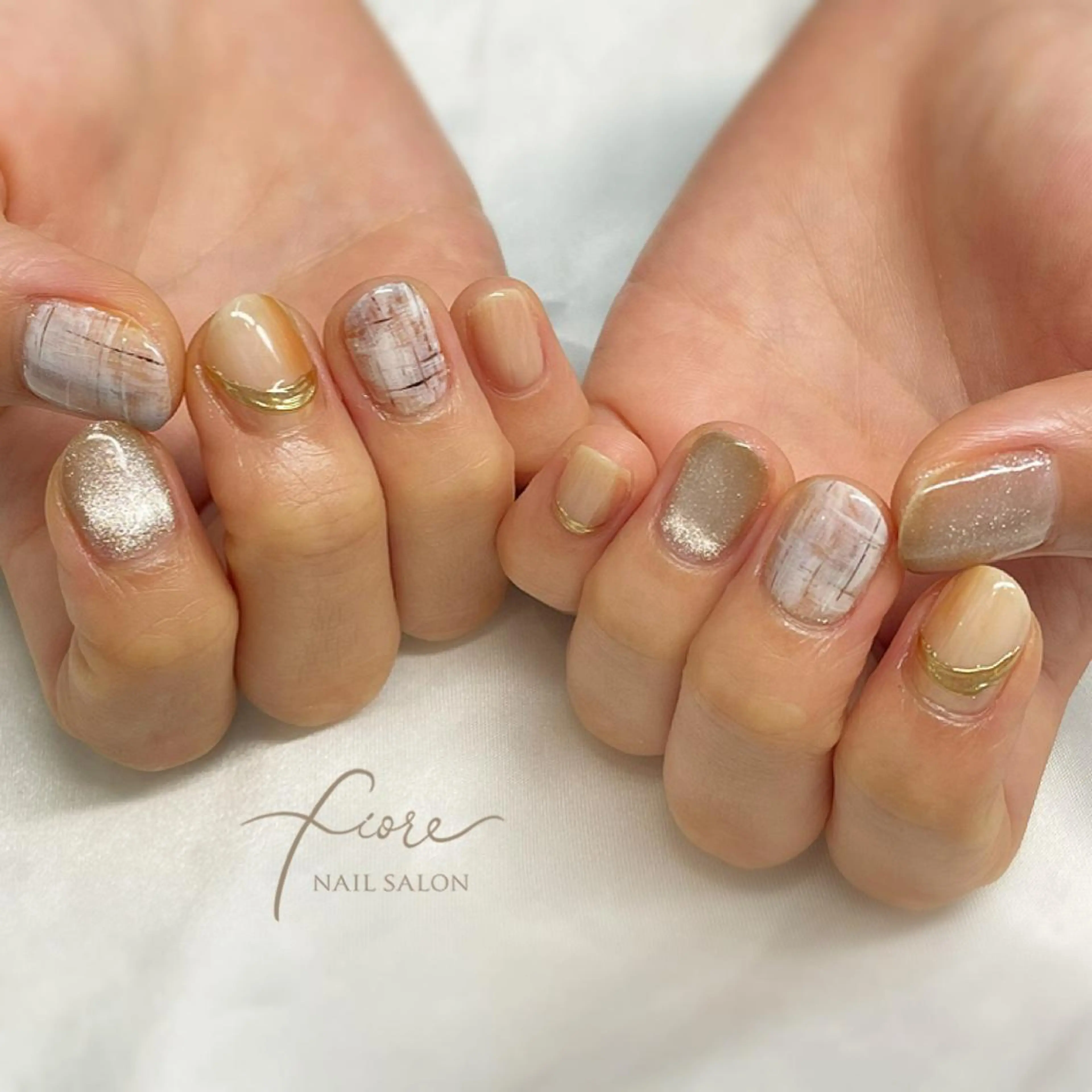 ネイル ハンドネイル フィオーレ  fiore所属・fiore みゆきのネイルデザイン