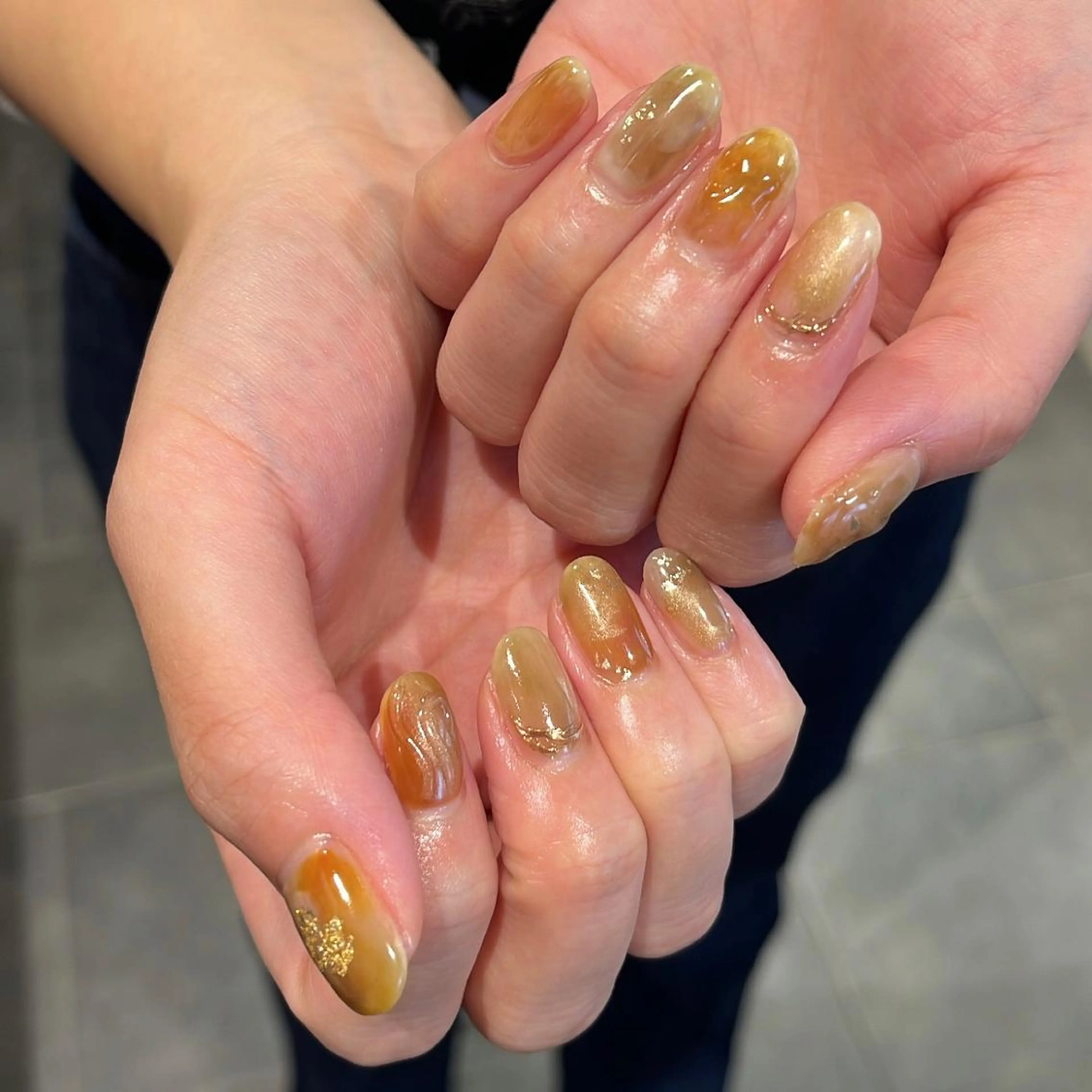 ネイル ハンドネイル 鈴木 里奈のネイルデザイン