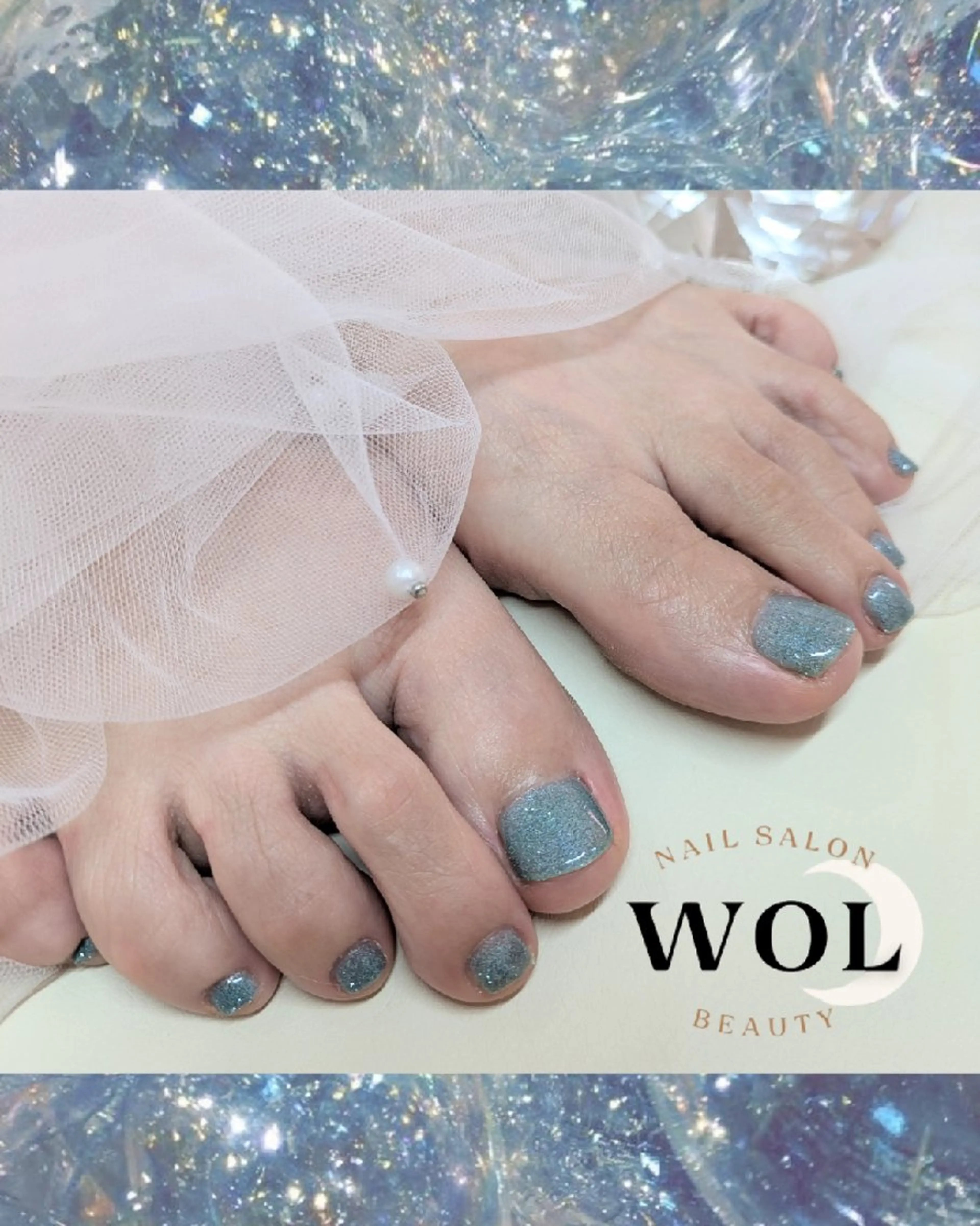 ネイル フットネイル nailsalon🌙WOL所属・WOL🌙 momokoのネイルデザイン