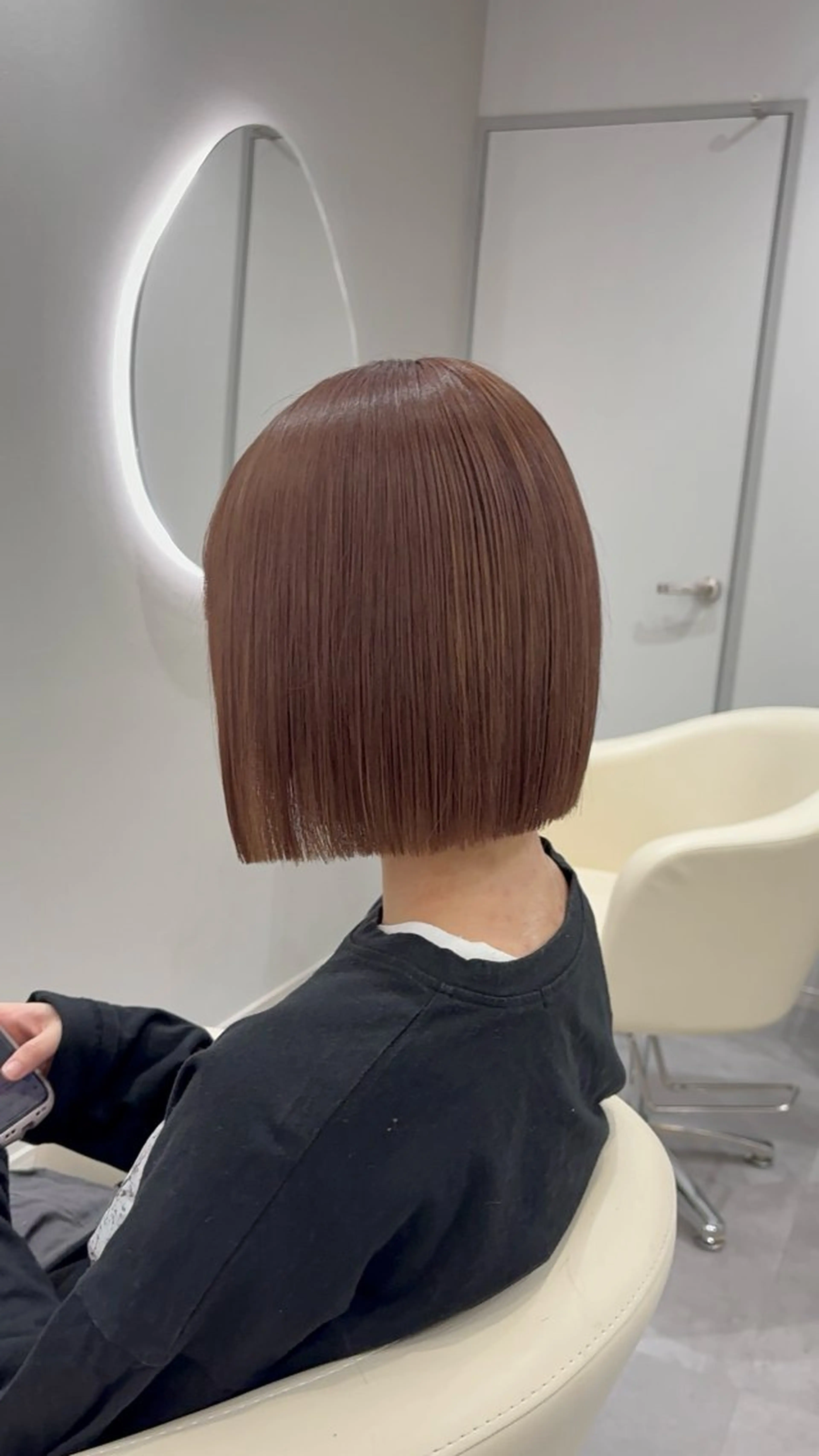 カラー ブラウンカラー ヘアカラー Light所属・✨佐野ハイトーン/ 韓国ヘア💫上岡蓮のヘアスタイル