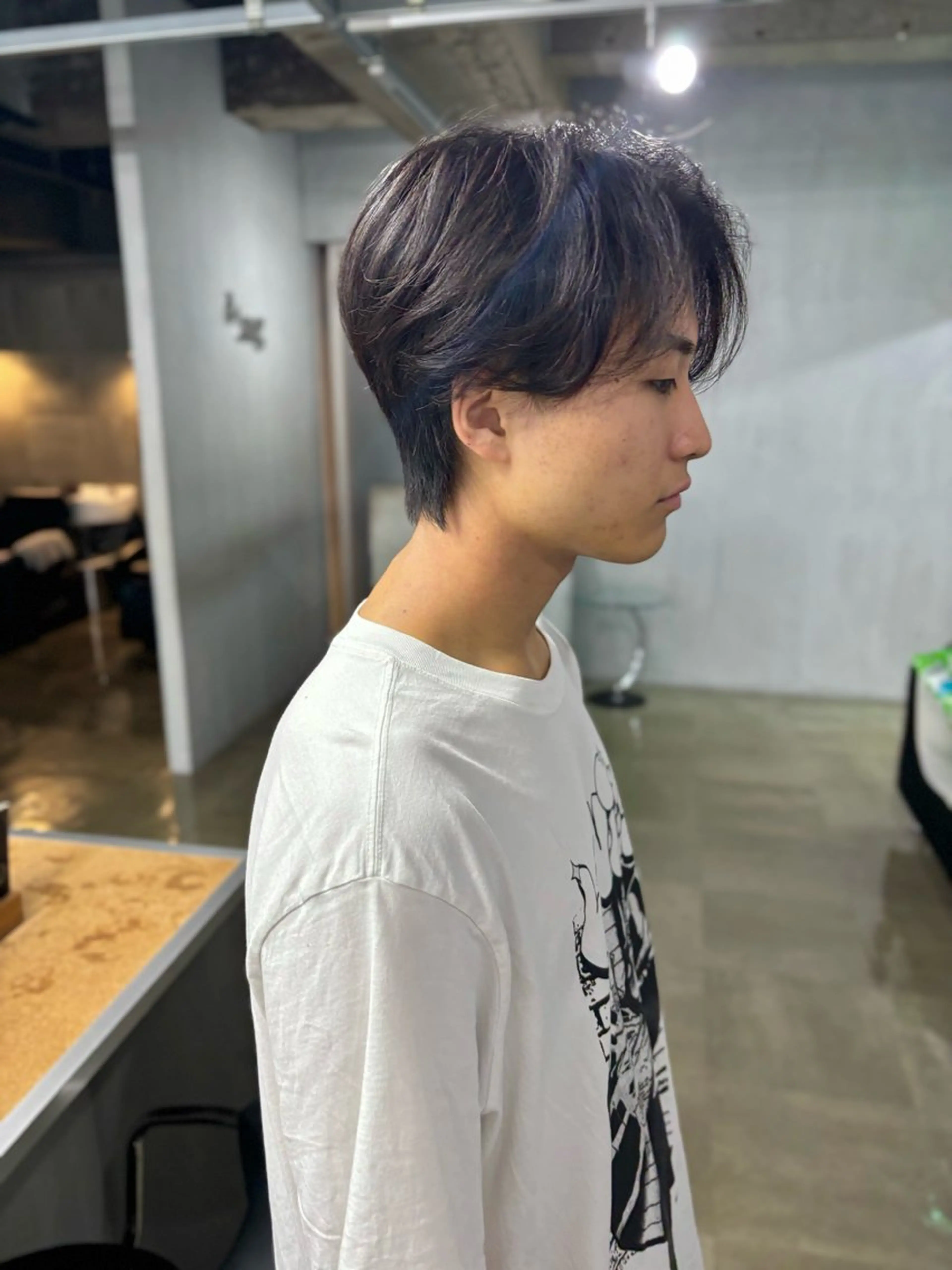 ショート カラー パーマ メンズ カット パーマ メンズ/ダブルカラー /パーマ/来栖慧💈のヘアスタイル