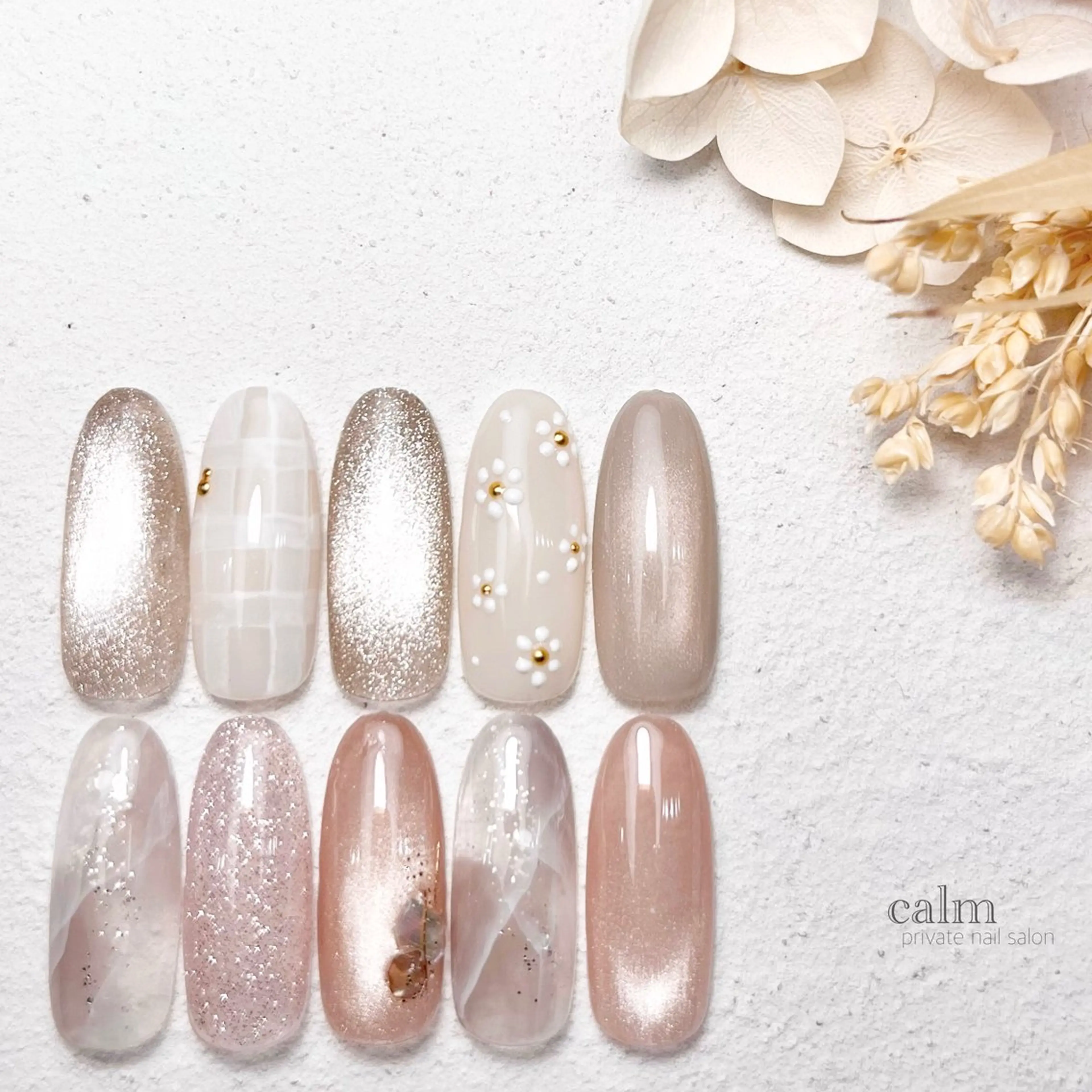 ネイル ハンドネイル calm 〔ｶｰﾑ〕のネイルデザイン