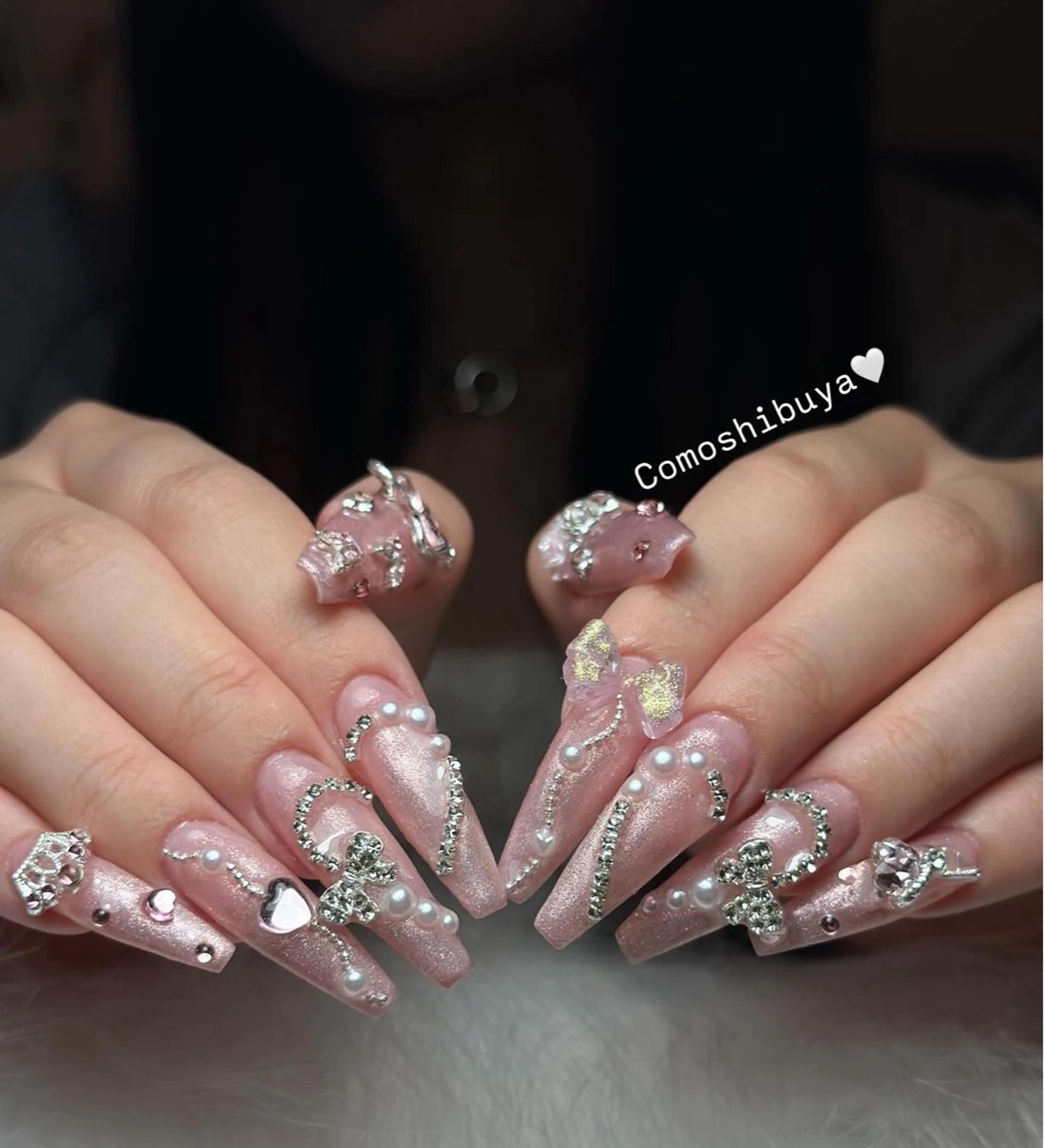 ネイル 韓国ネイル シンプルネイル ワンホンネイル ハンドネイル CoMo Nail Studio所属・CoMo Nailのネイルデザイン