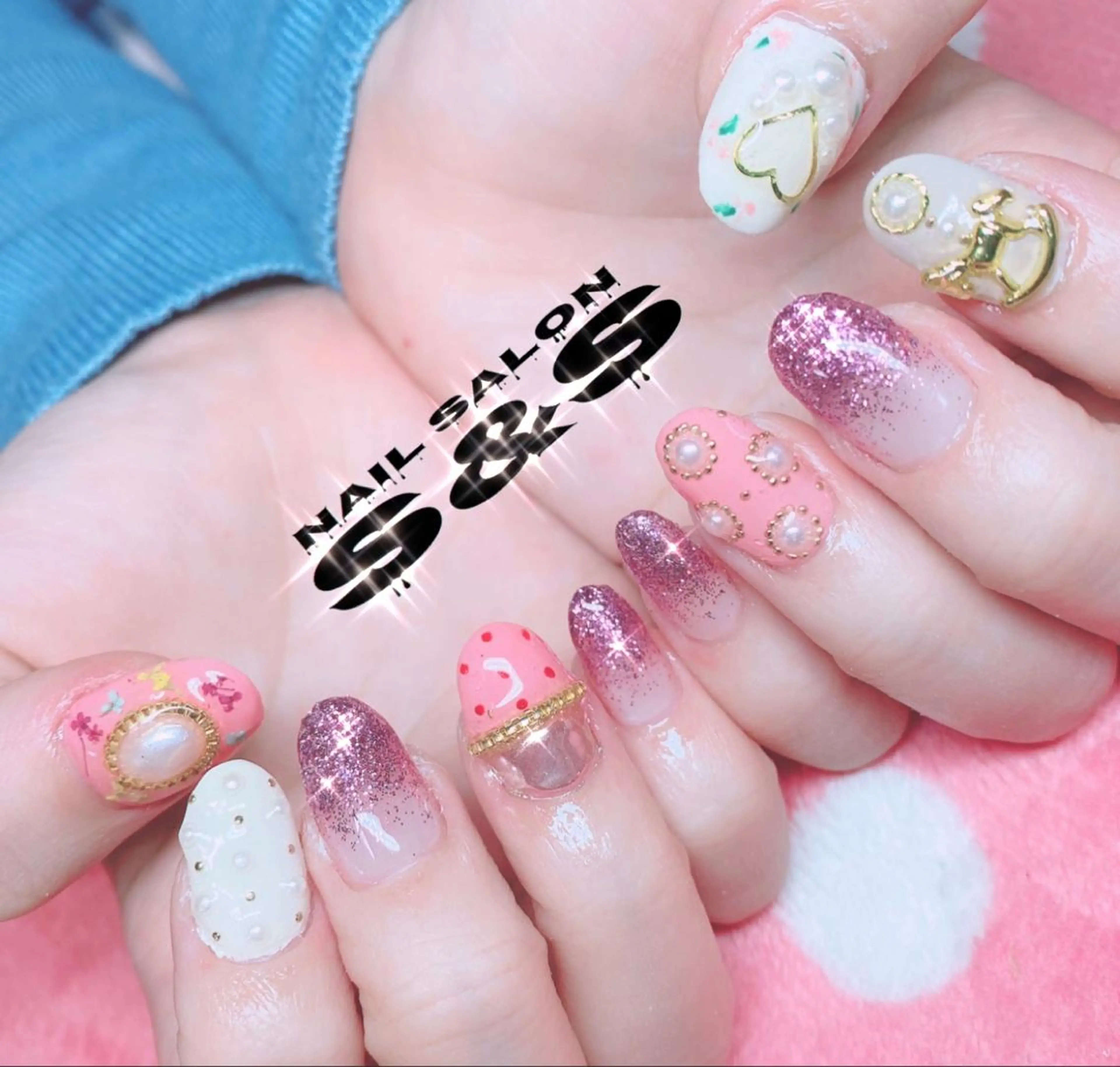 ネイル 長さ出し メンズネイル 持ち込み スカルプネイル S&S 村田小百合のネイルデザイン