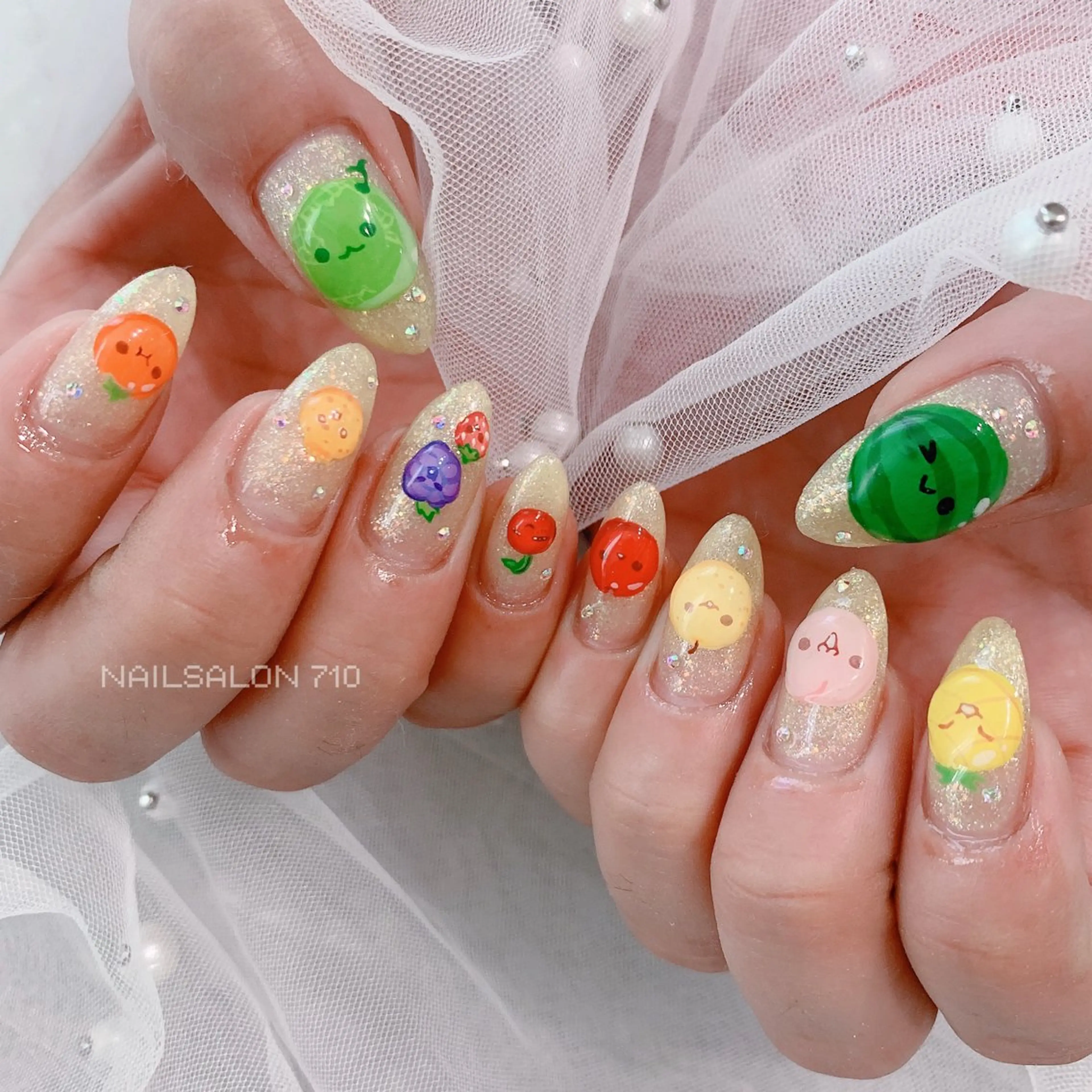 ネイル ハンドネイル フットネイル ナナイチゼロ I.Naoのネイルデザイン