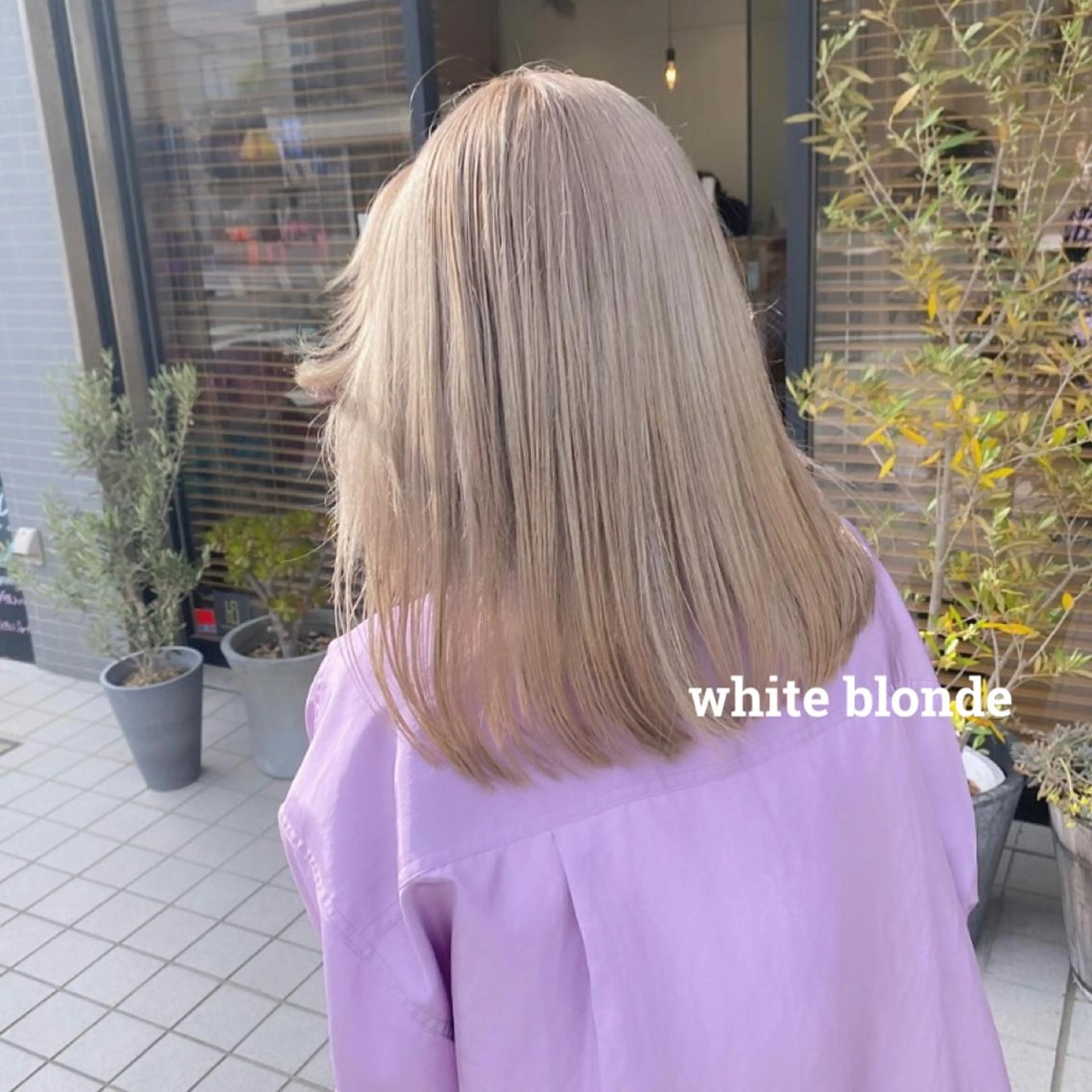 カラー ブリーチ ケアブリーチ ヘアカラー ブリーチ/レイヤー/ 顔周りカット/リズ♡のヘアスタイル
