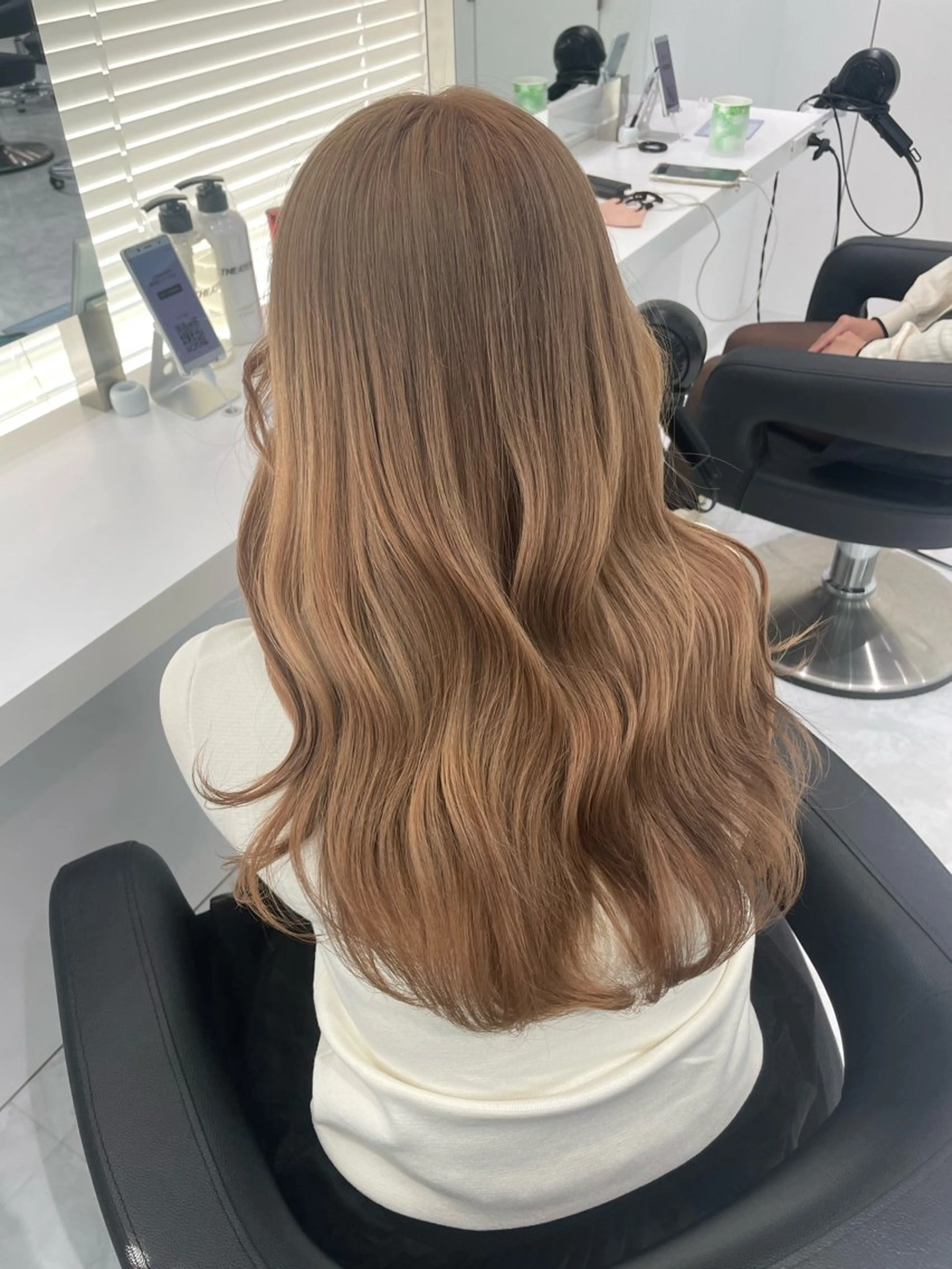 セミロング カラー ヘアカラー トリートメント 艶髪グレージュ特化/ CHIKARAのヘアスタイル