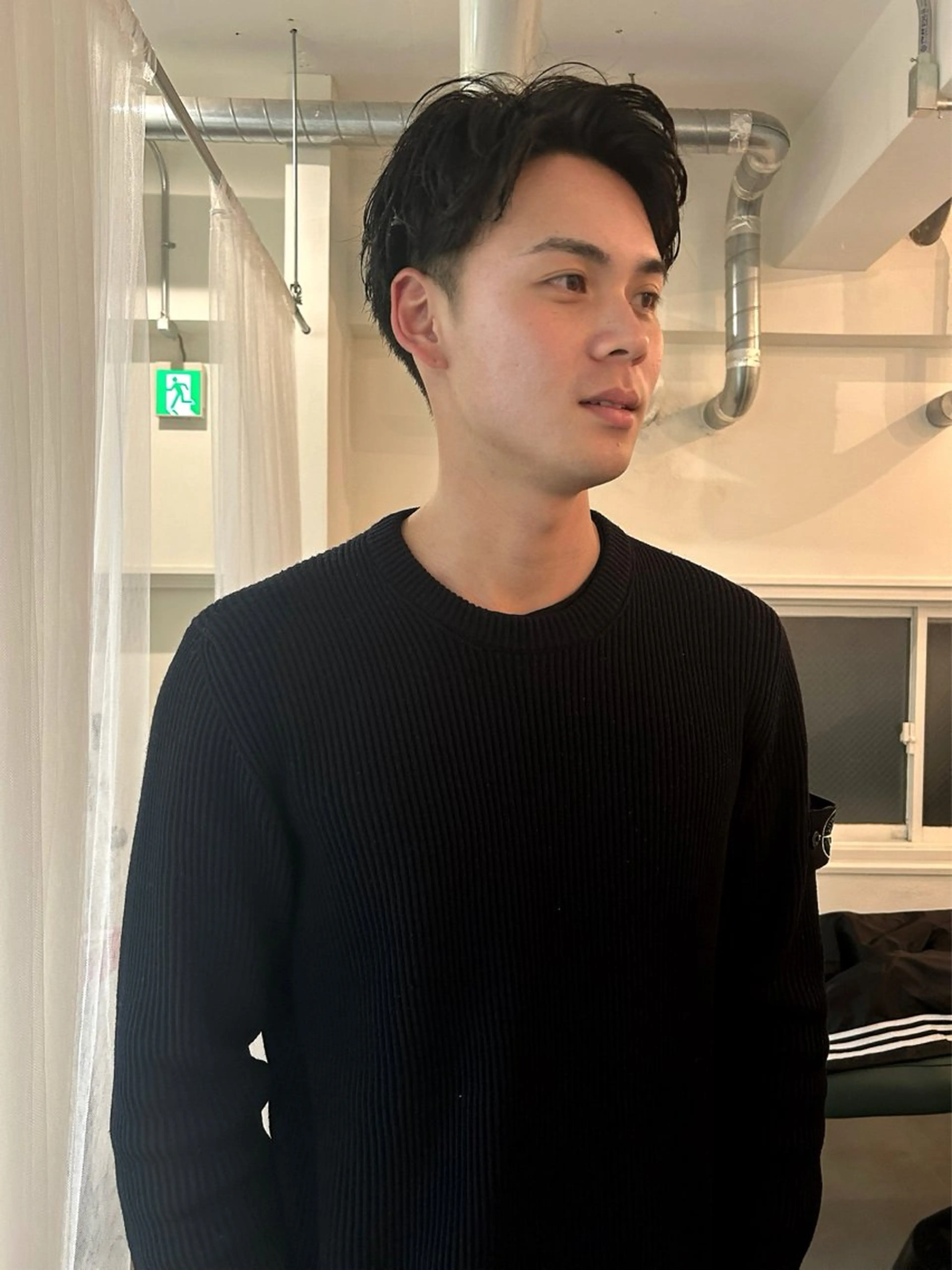 メンズ カット 原 瑞希のヘアスタイル
