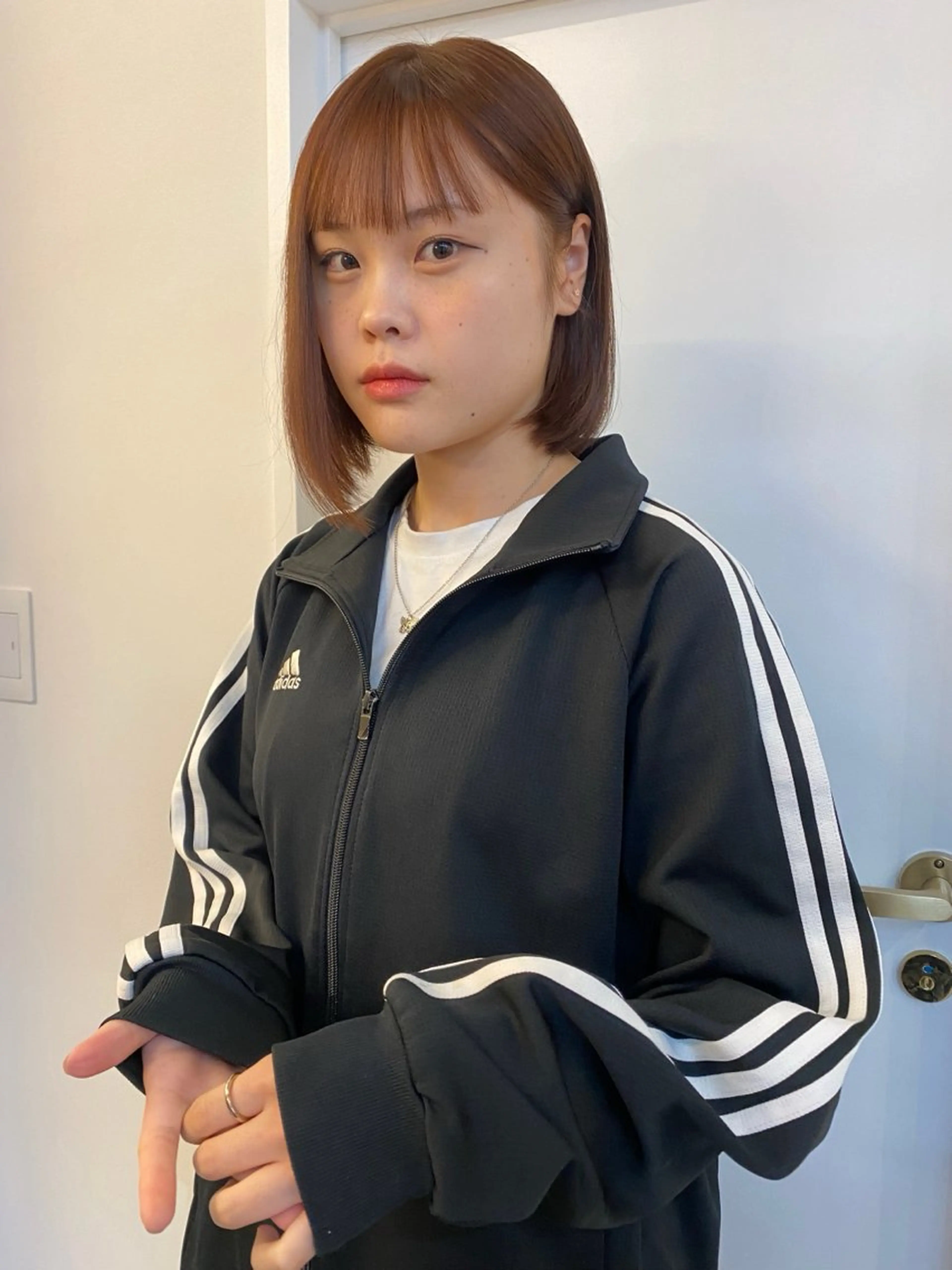 ミディアム カラー カット parc / ichikaのヘアスタイル