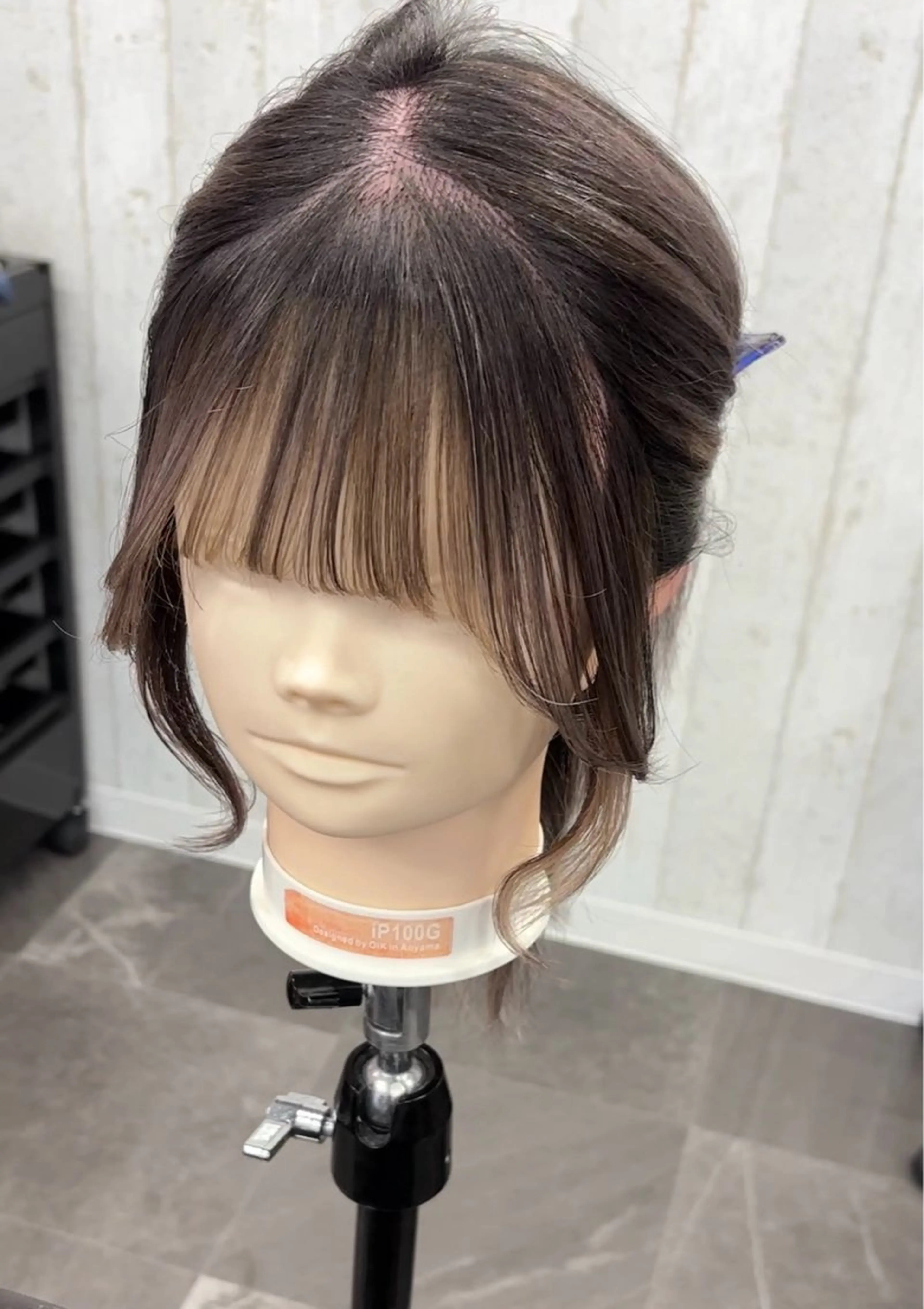 ショート カラー 顔周りカット ギャルの革命児 秀斗のヘアスタイル