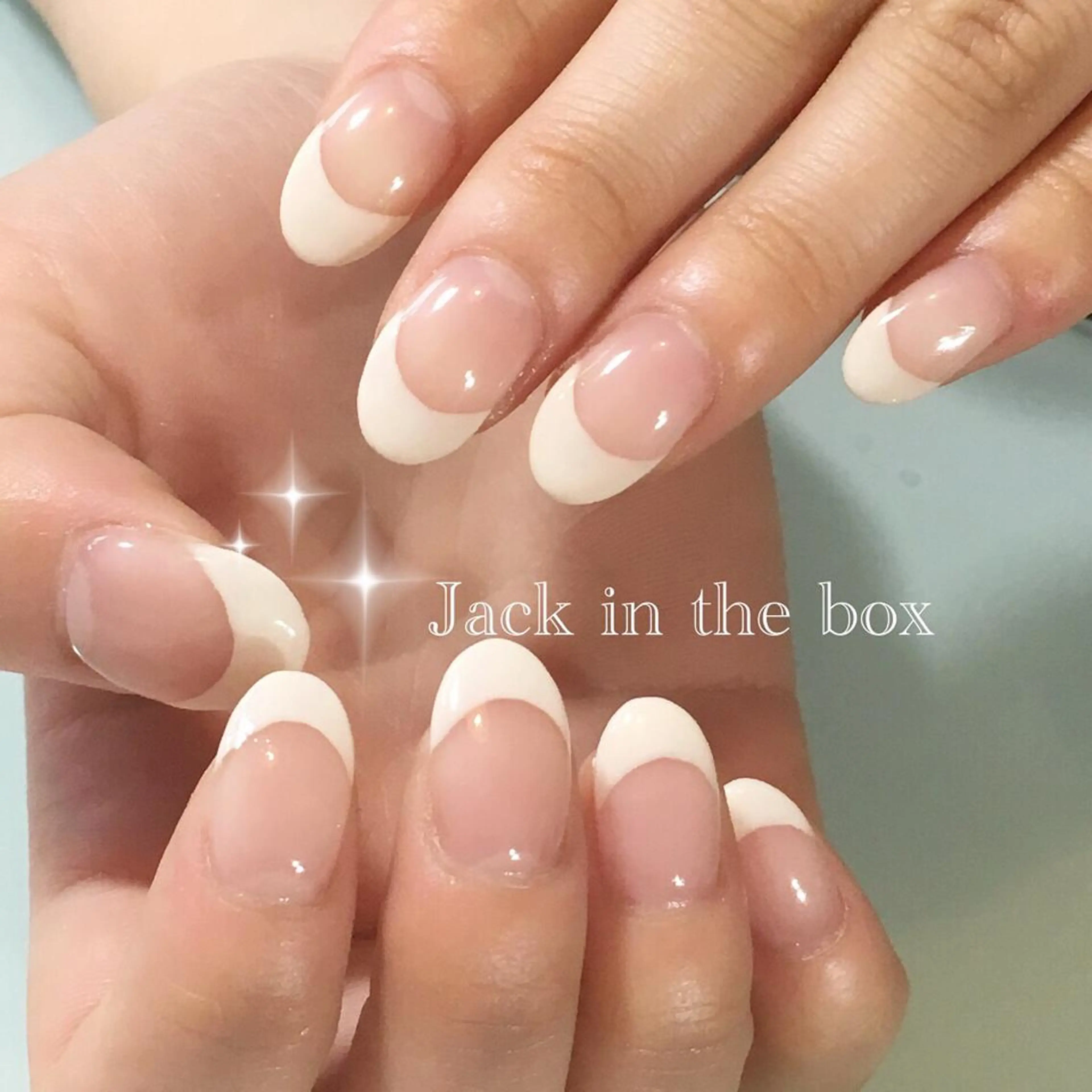 ネイル フレンチネイル シンプルネイル Nail salon Jack in the box所属・Jack in the boxのネイルデザイン