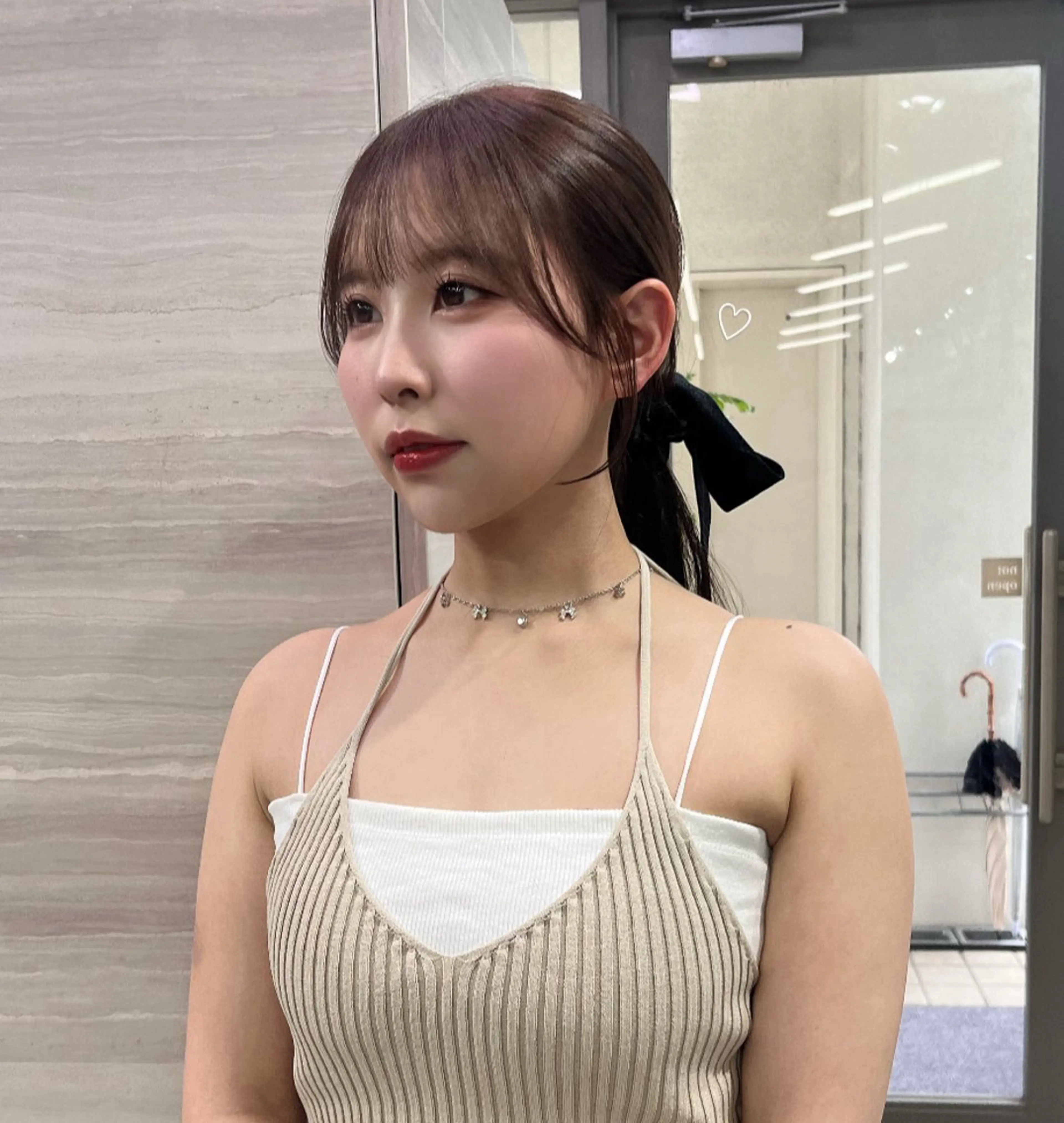 ロング カラー カット the path ナツミのヘアスタイル