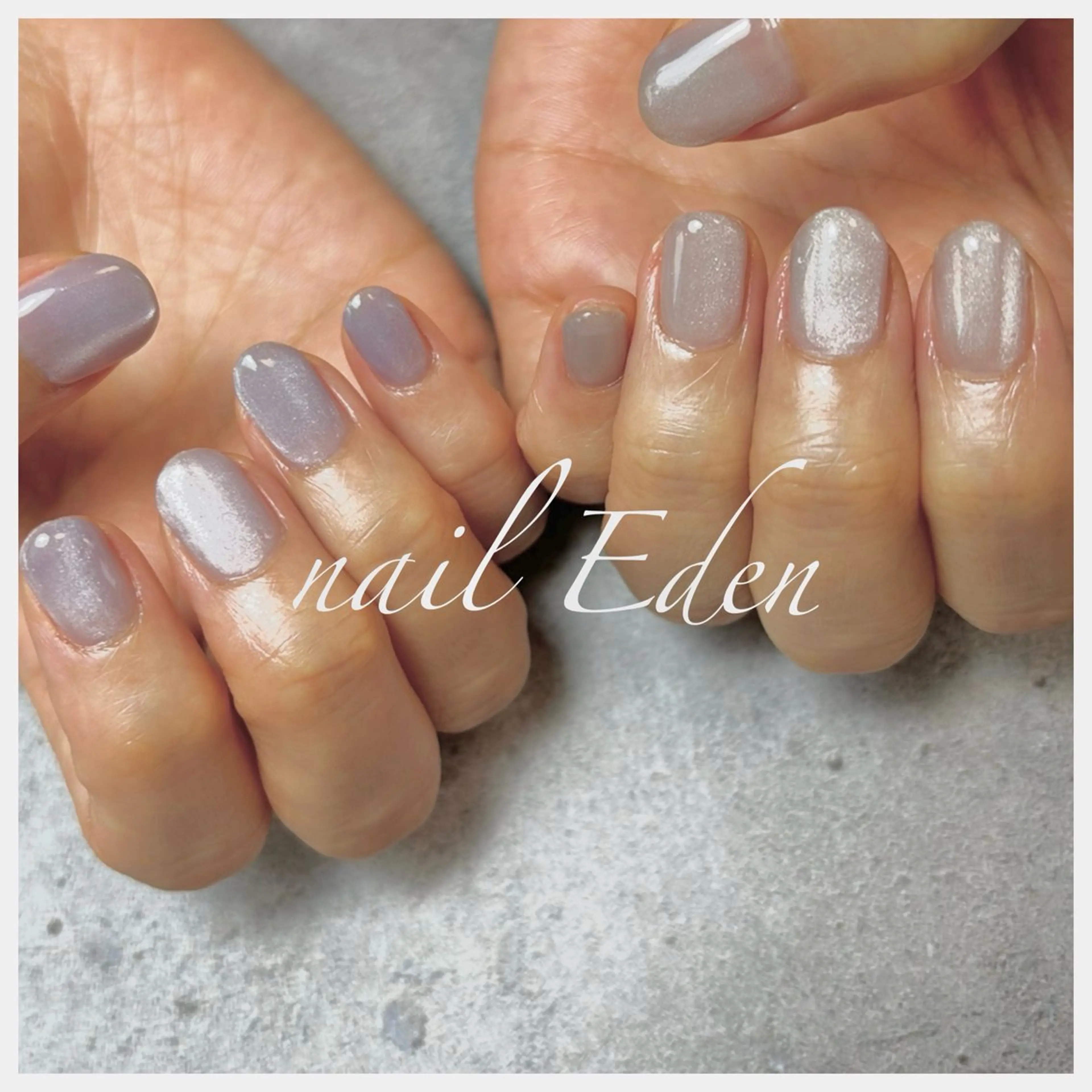 ネイル マグネットネイル Eden　private nail saron所属・Eden ♾️のネイルデザイン