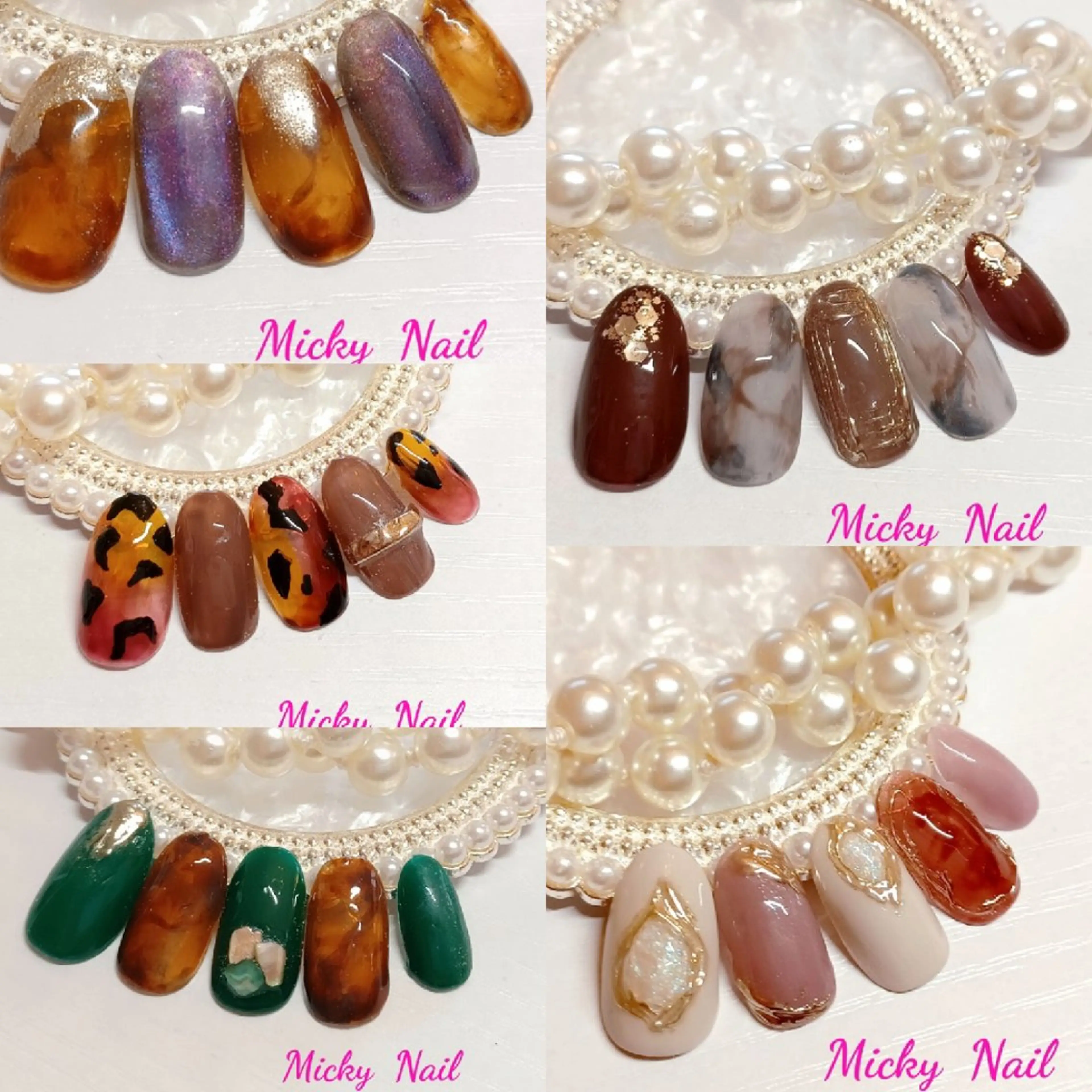 ネイル アートネイル ハンドネイル Micky nail chikushinoのネイルデザイン