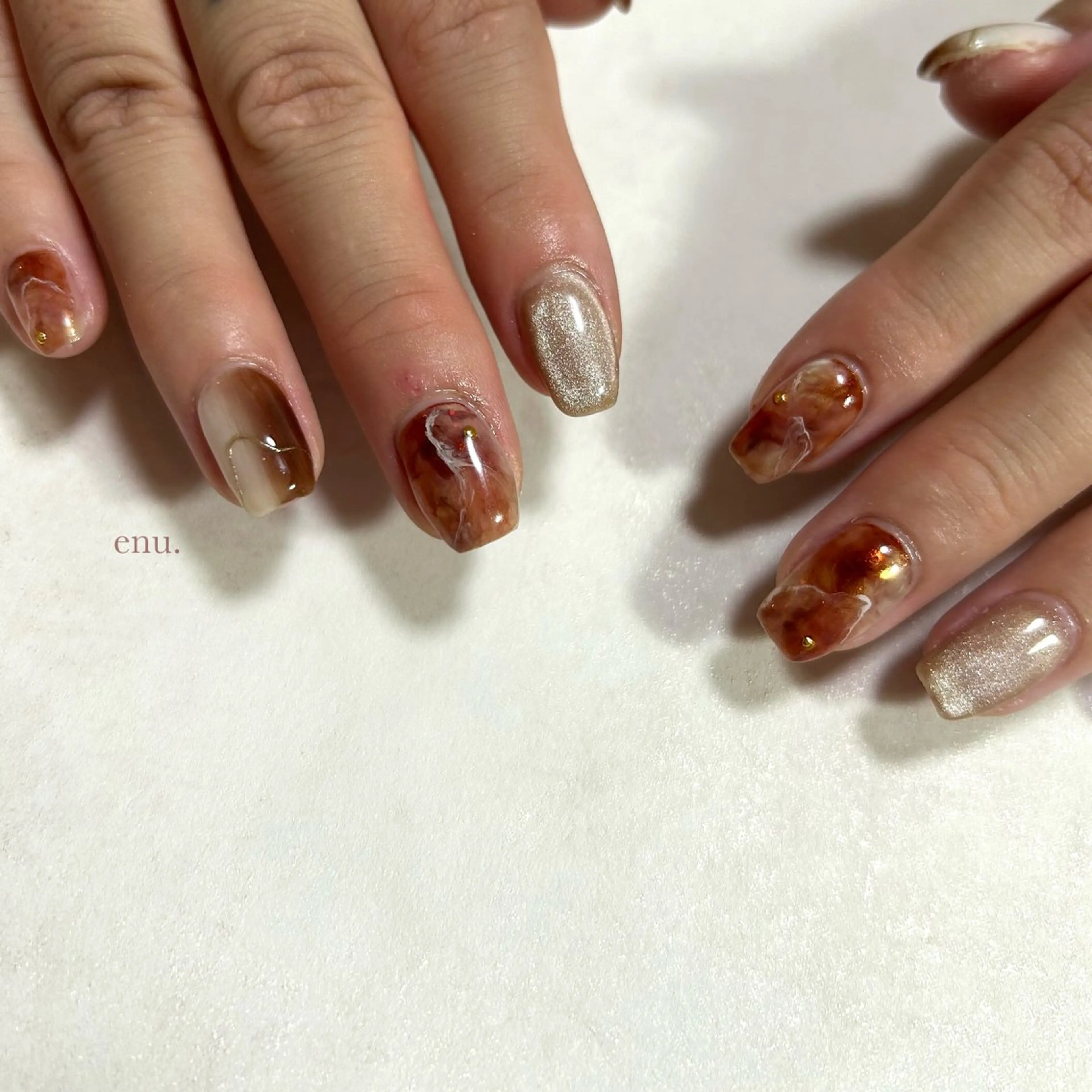 ネイル ハンドネイル enu. nanakoのネイルデザイン
