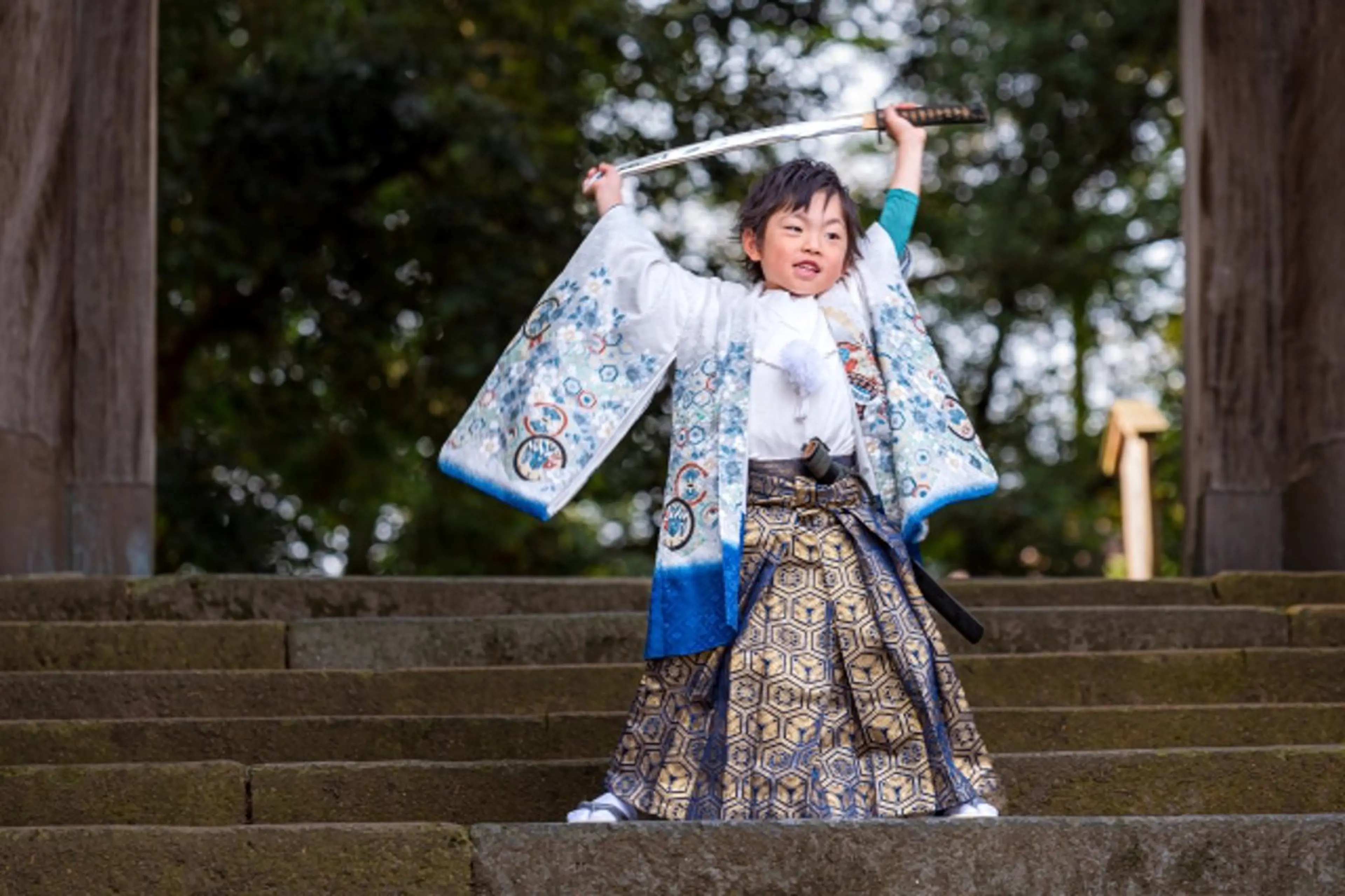 七五三👘羽織袴＋ヘアセットレギュラーの写真