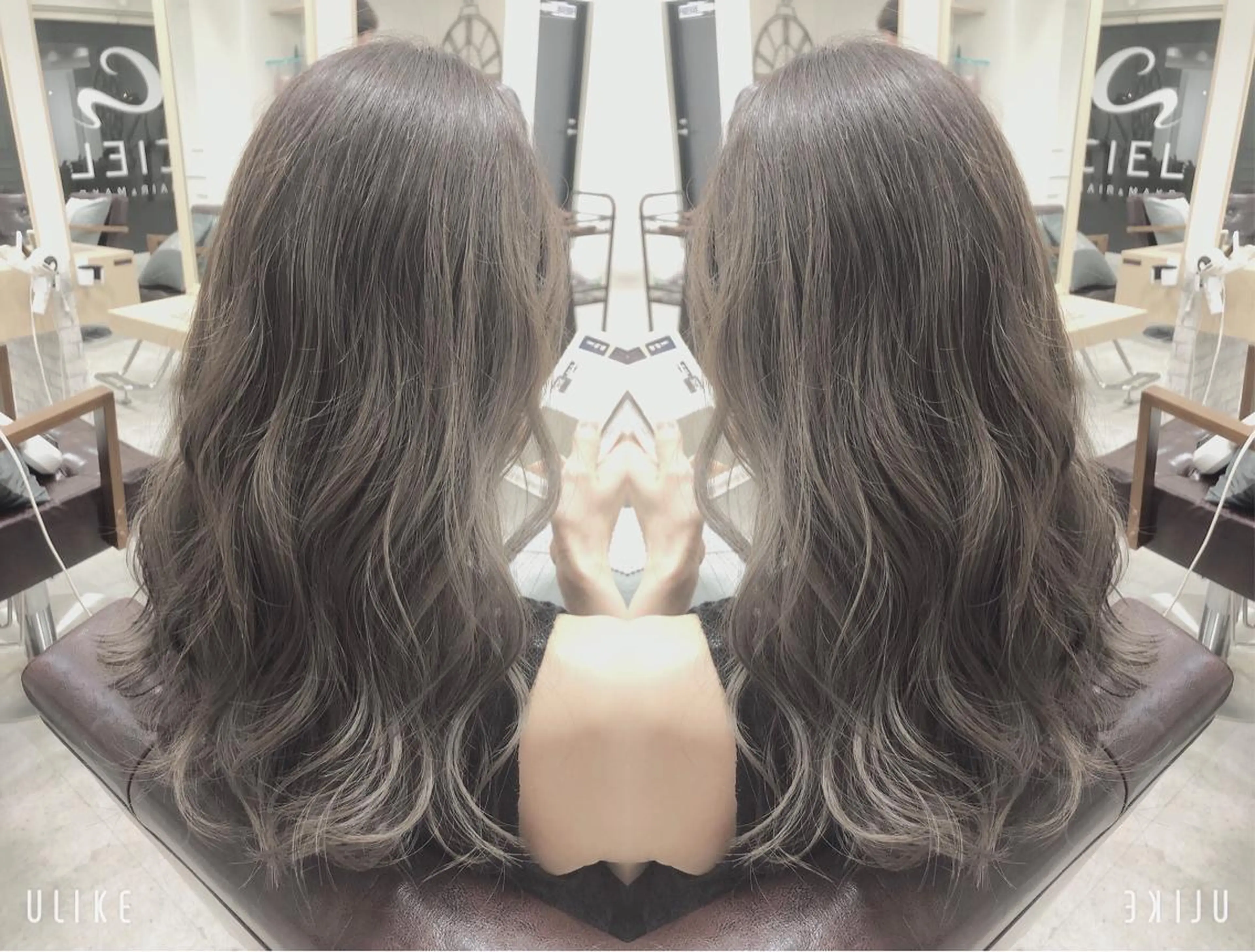 セミロング カラー エイミーフセ所属・【eimee】 店長✂️TAKUMAのヘアスタイル