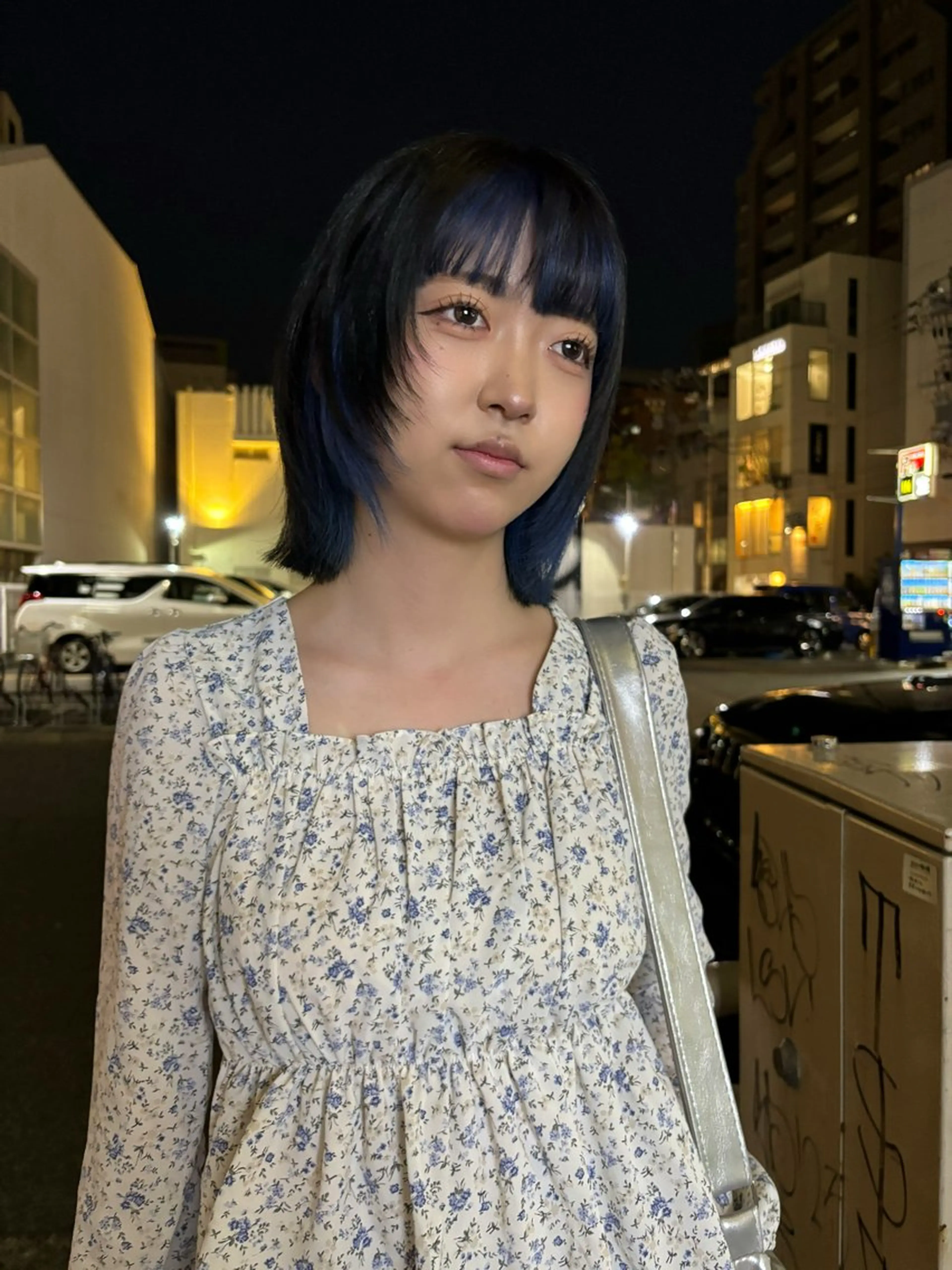ミディアム ボブ レイヤーカット ウルフカット ヘアカラー sea's所属・平果帆/レイヤー /矢場町/ブリーチのヘアスタイル