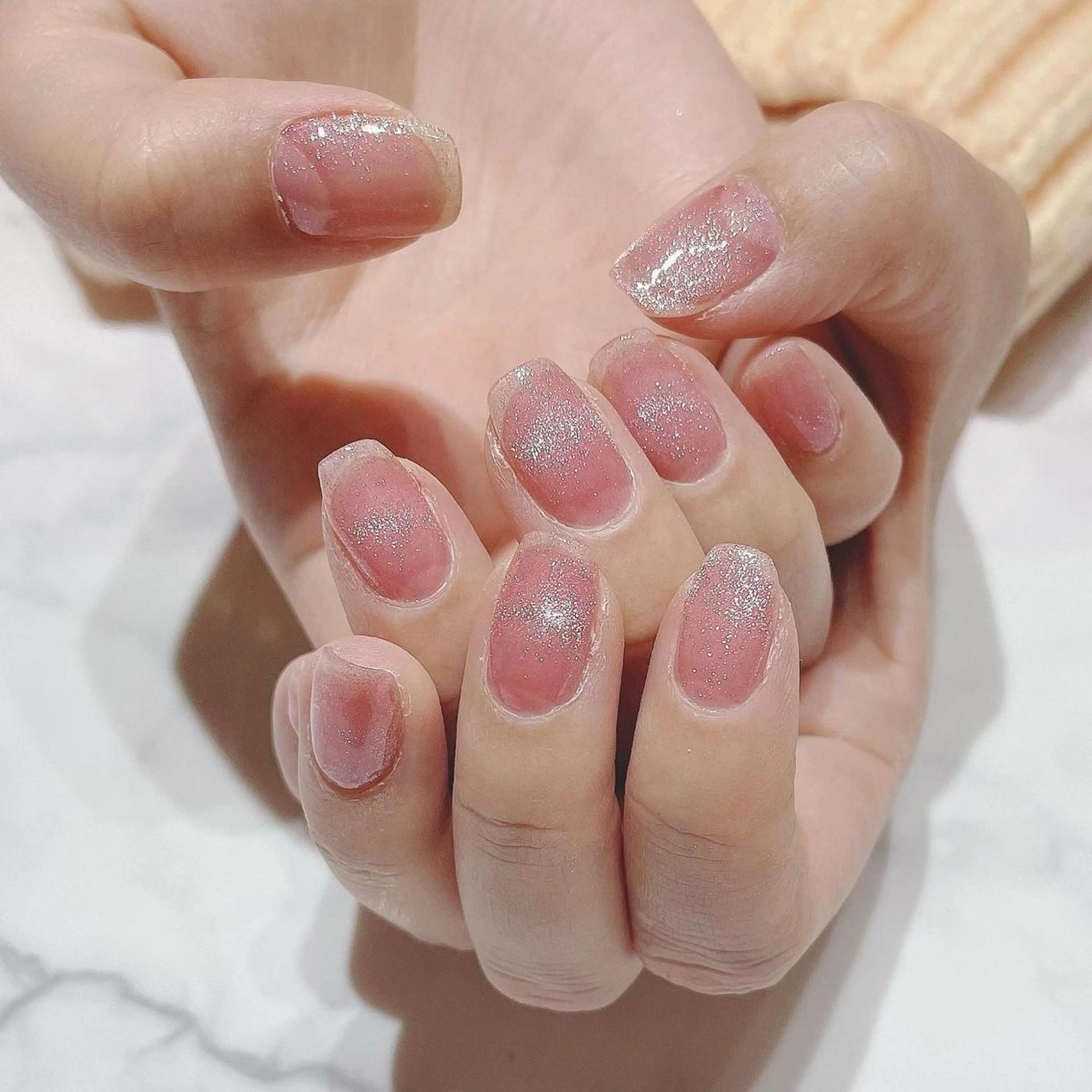 ネイル マグネットネイル ワンカラーネイル ネイルサロン Belleのネイルデザイン