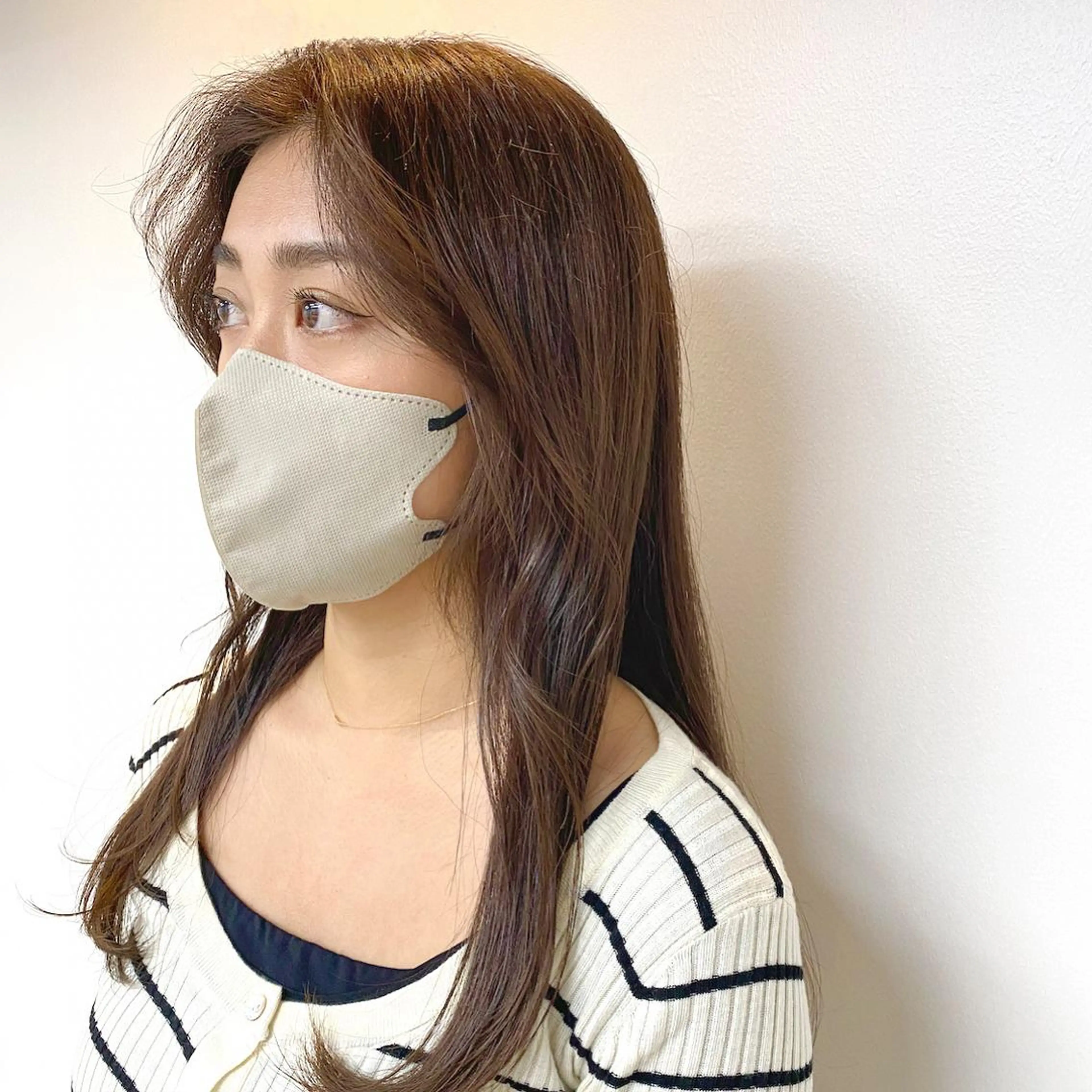 ロング カラー ブラウンカラー マロンブラウン HARUKA🍒 tocca天王寺のヘアスタイル