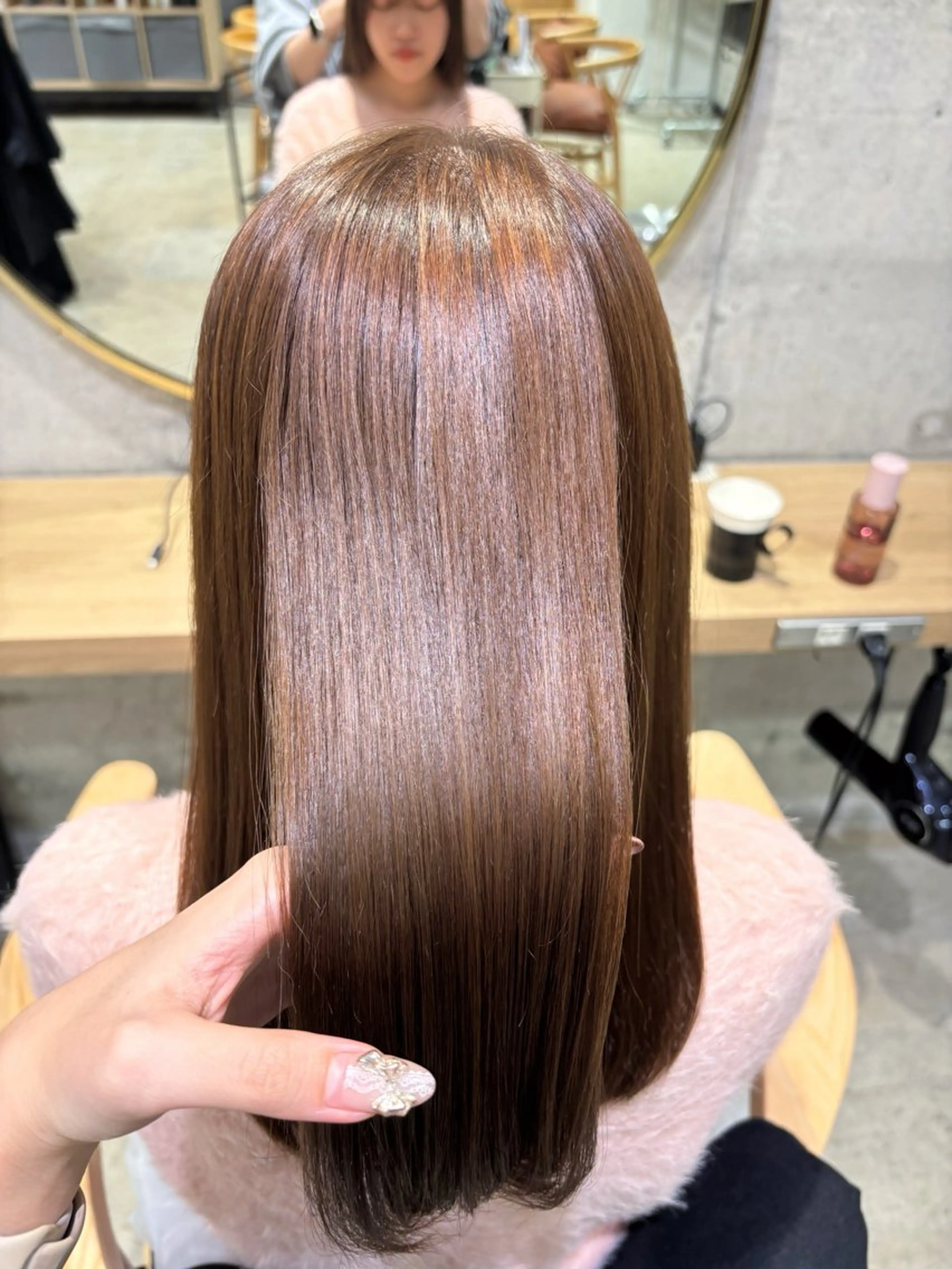 カラー ベージュカラー ブラウンカラー ブラウンベージュ 寒色カラー/ ayakaのヘアスタイル