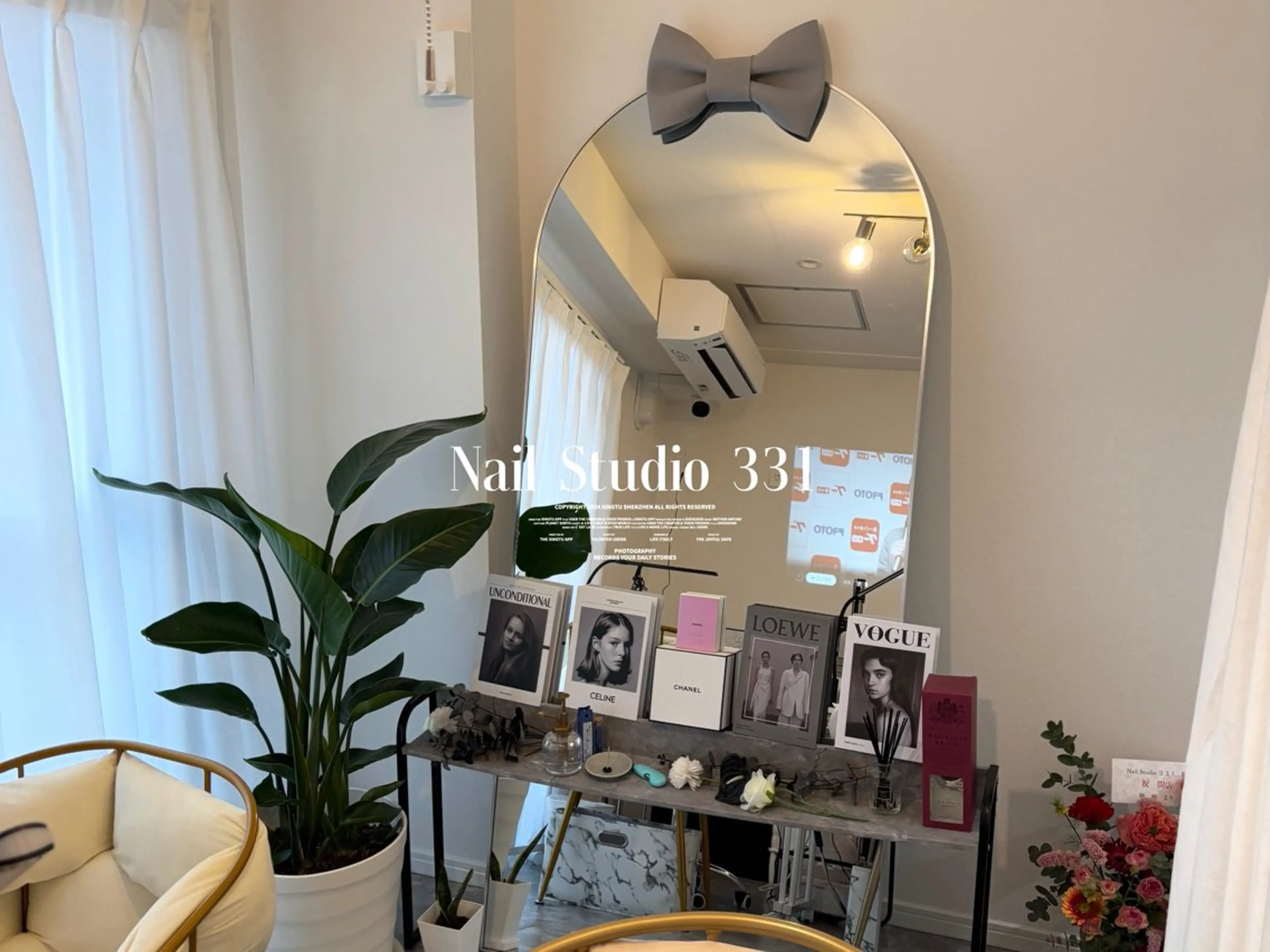 ネイル ロングネイル ワンホンネイル Nail Studio 331のネイルデザイン