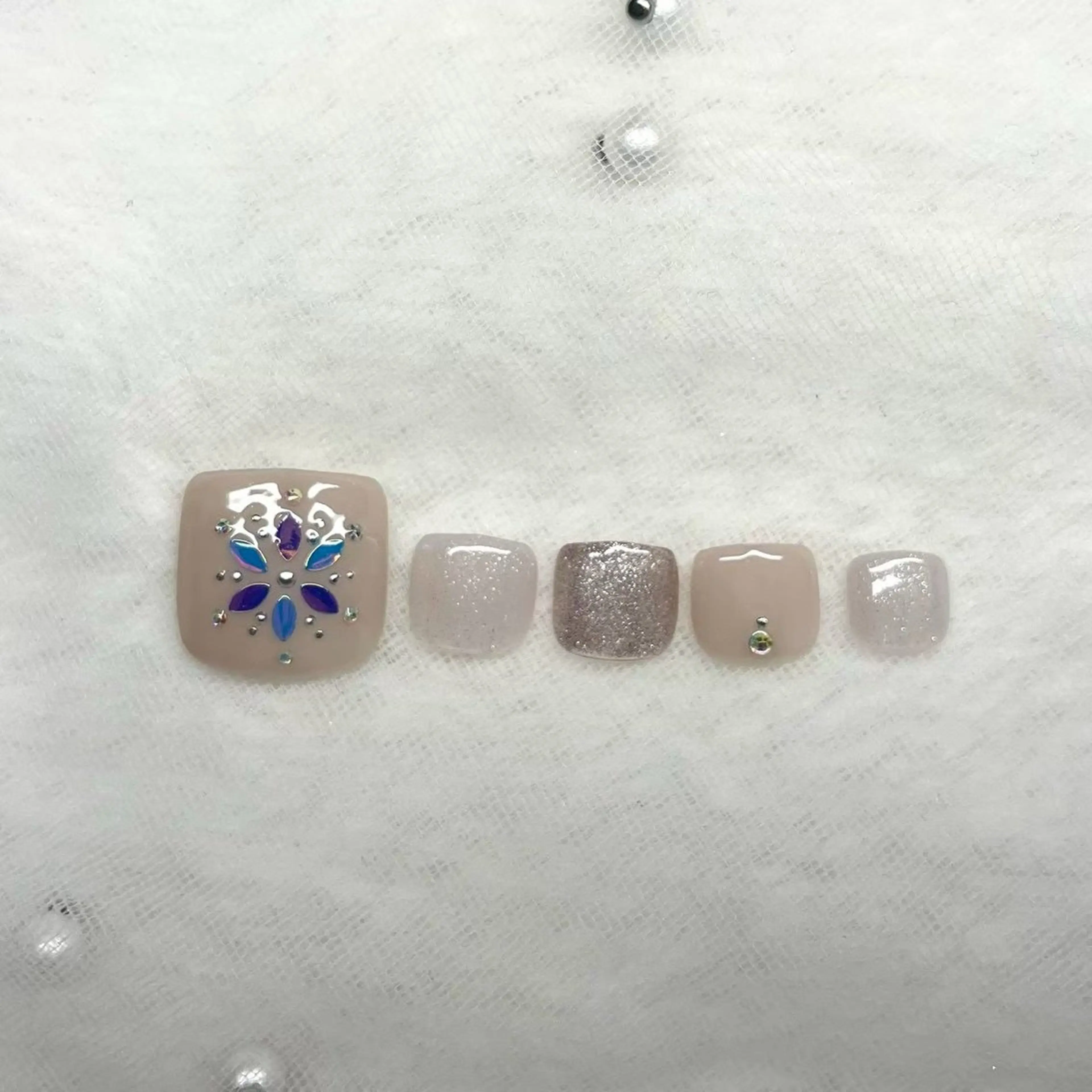 ネイル フットネイル Ribbon佐野店 飯塚のネイルデザイン