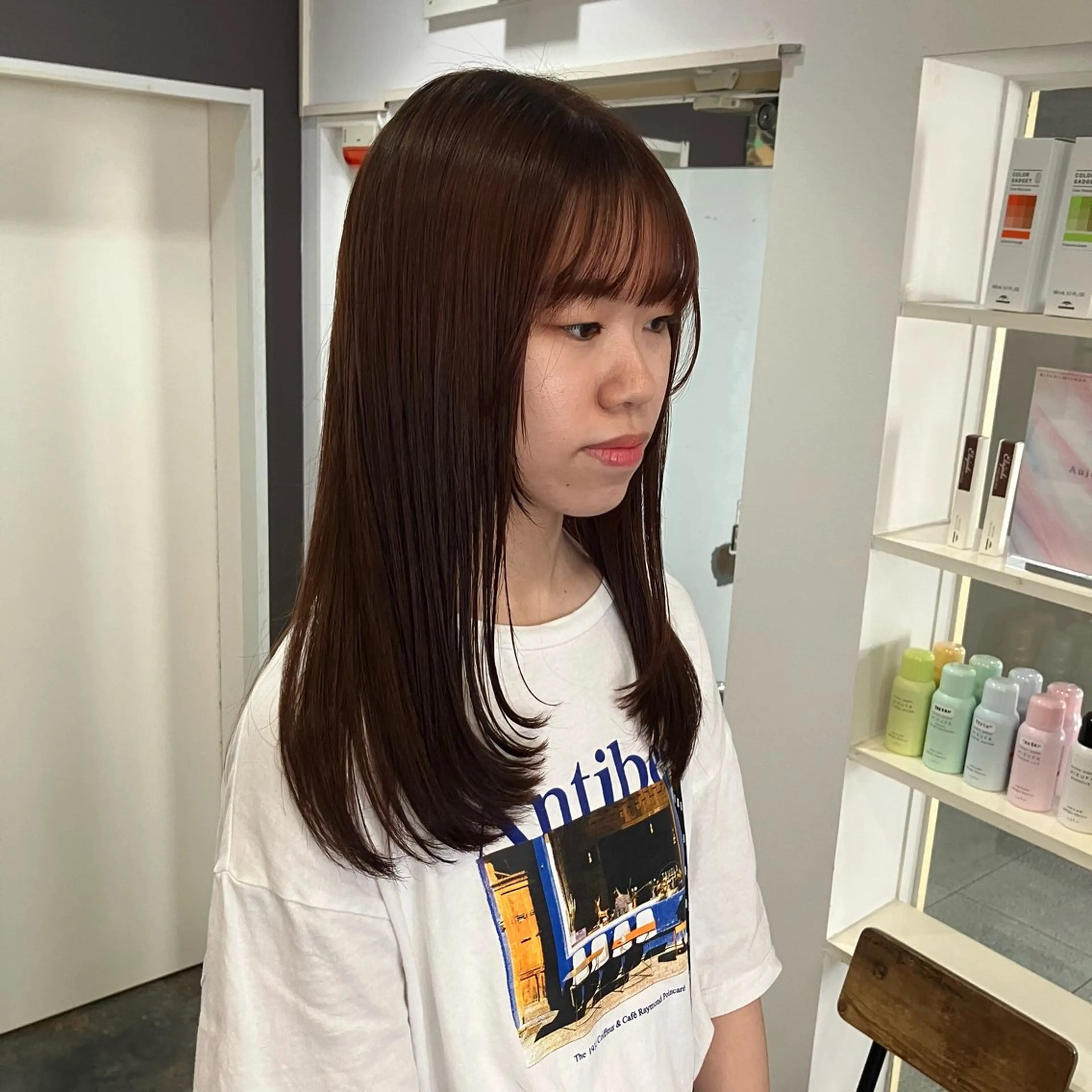 ミディアム Legami 熊本（レガーミ）所属・清村 和音のヘアスタイル