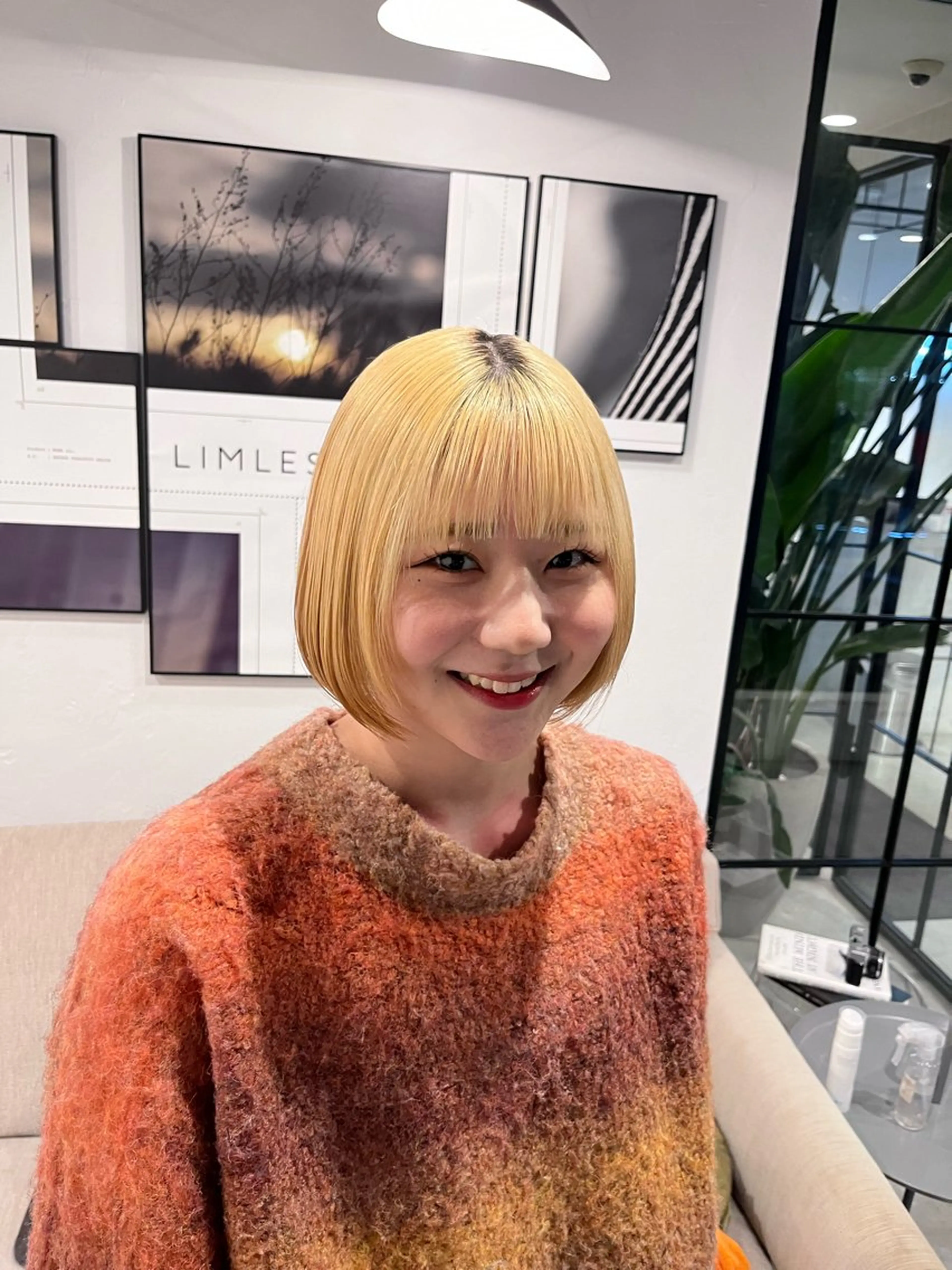 ショート ボブ ベージュカラー/ 新潟/万代/なお🎀のヘアスタイル