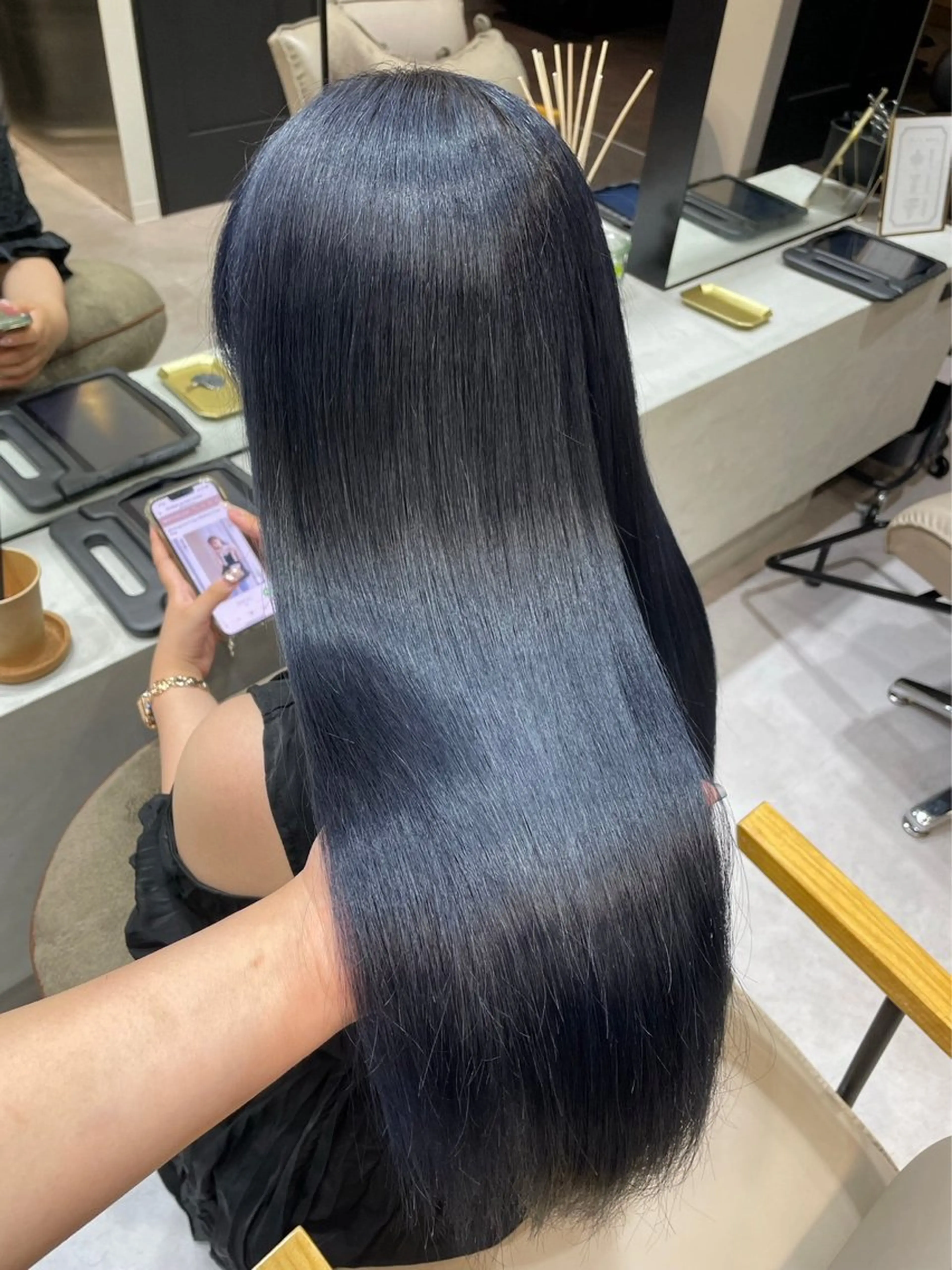 ロング カラー ブリーチ ブリーチなしカラー 🫧艶カラー 特化美容師/すず🫧のヘアスタイル