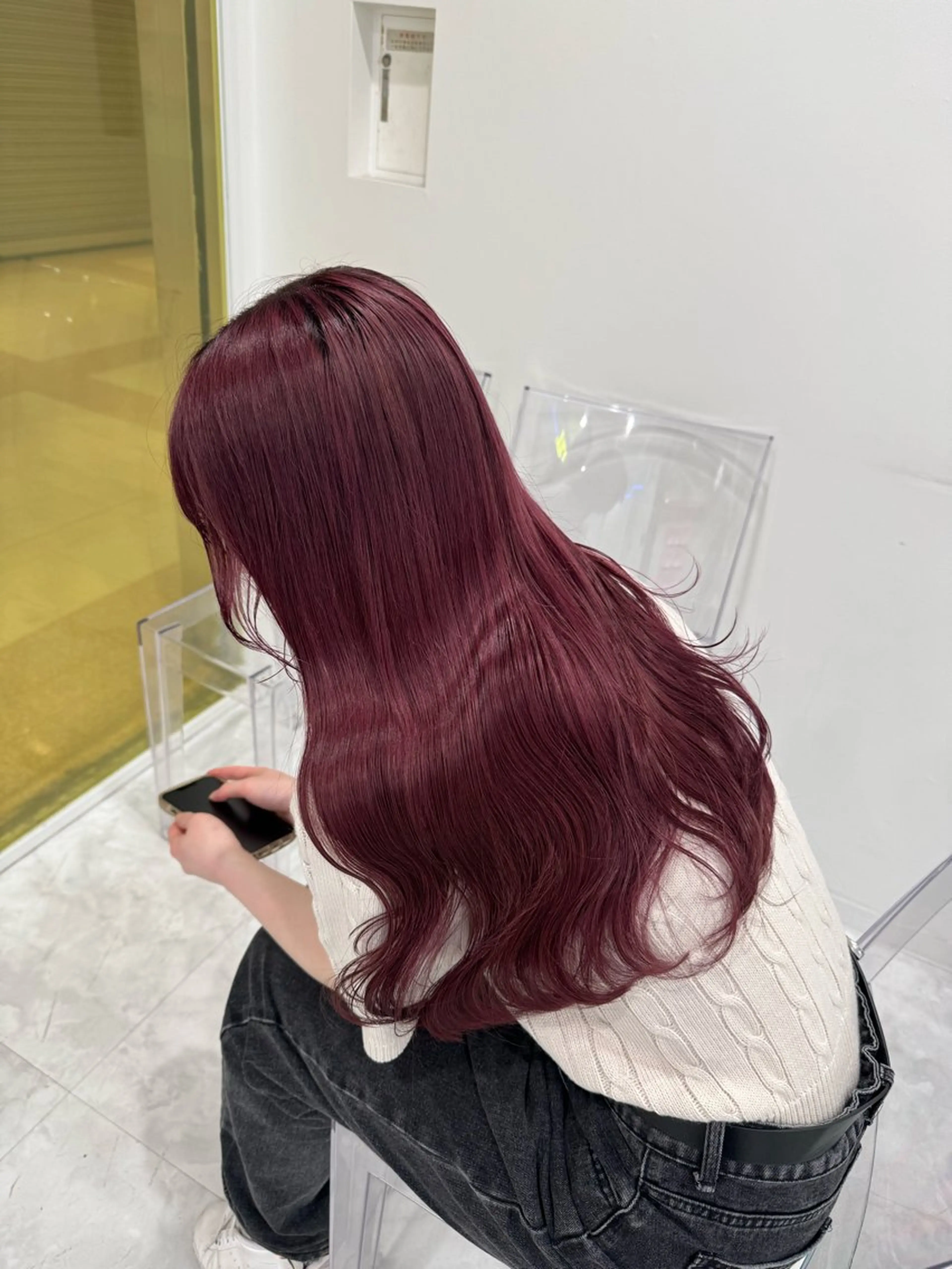 カラー ヘアカラー akari🎀🤍 ガーリーstyleのヘアスタイル