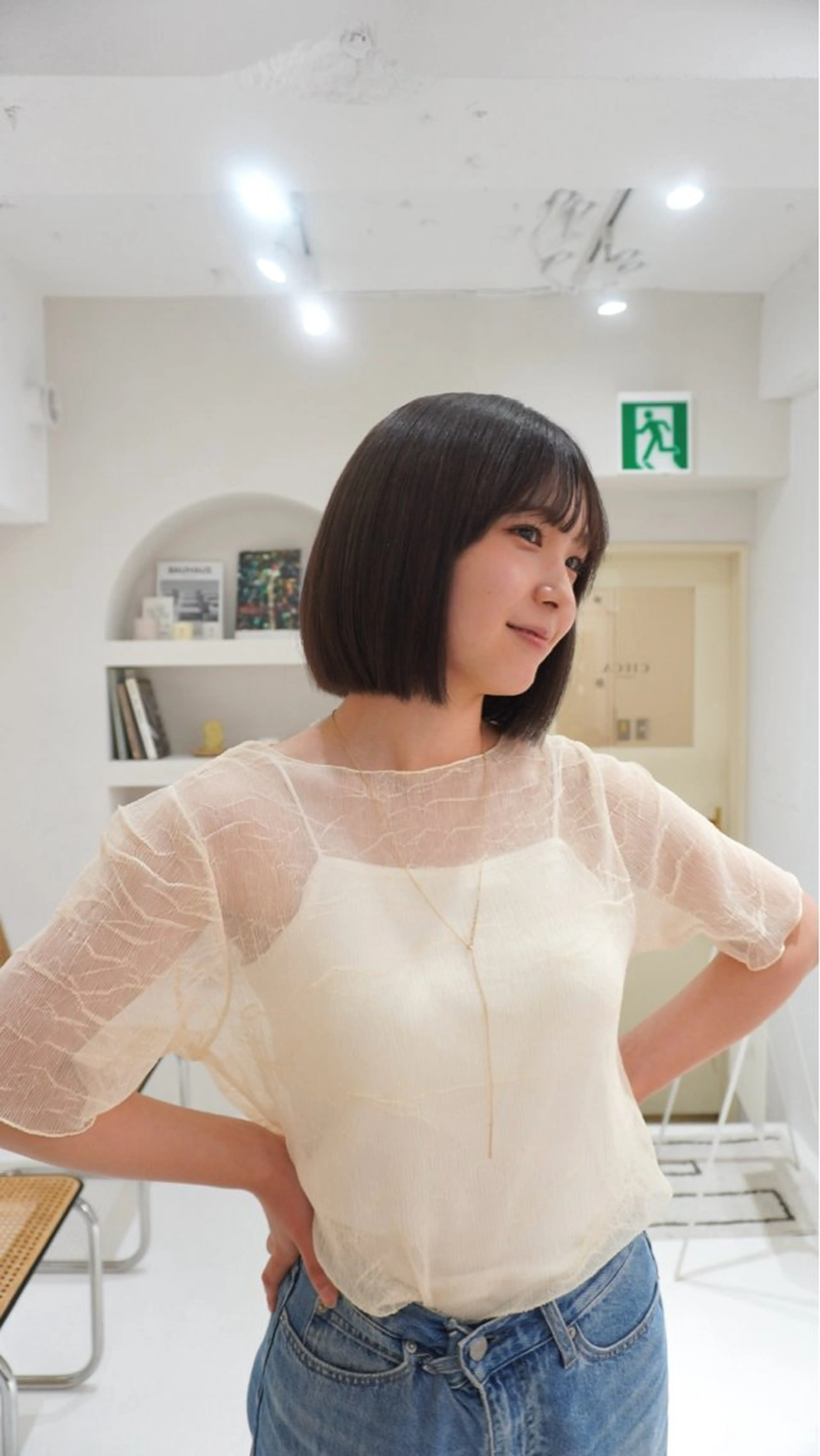 カラー ベージュカラー ブラウンカラー ブラウンベージュ ヘアカラー 透明感グレージュ カラー大夢🫧のヘアスタイル