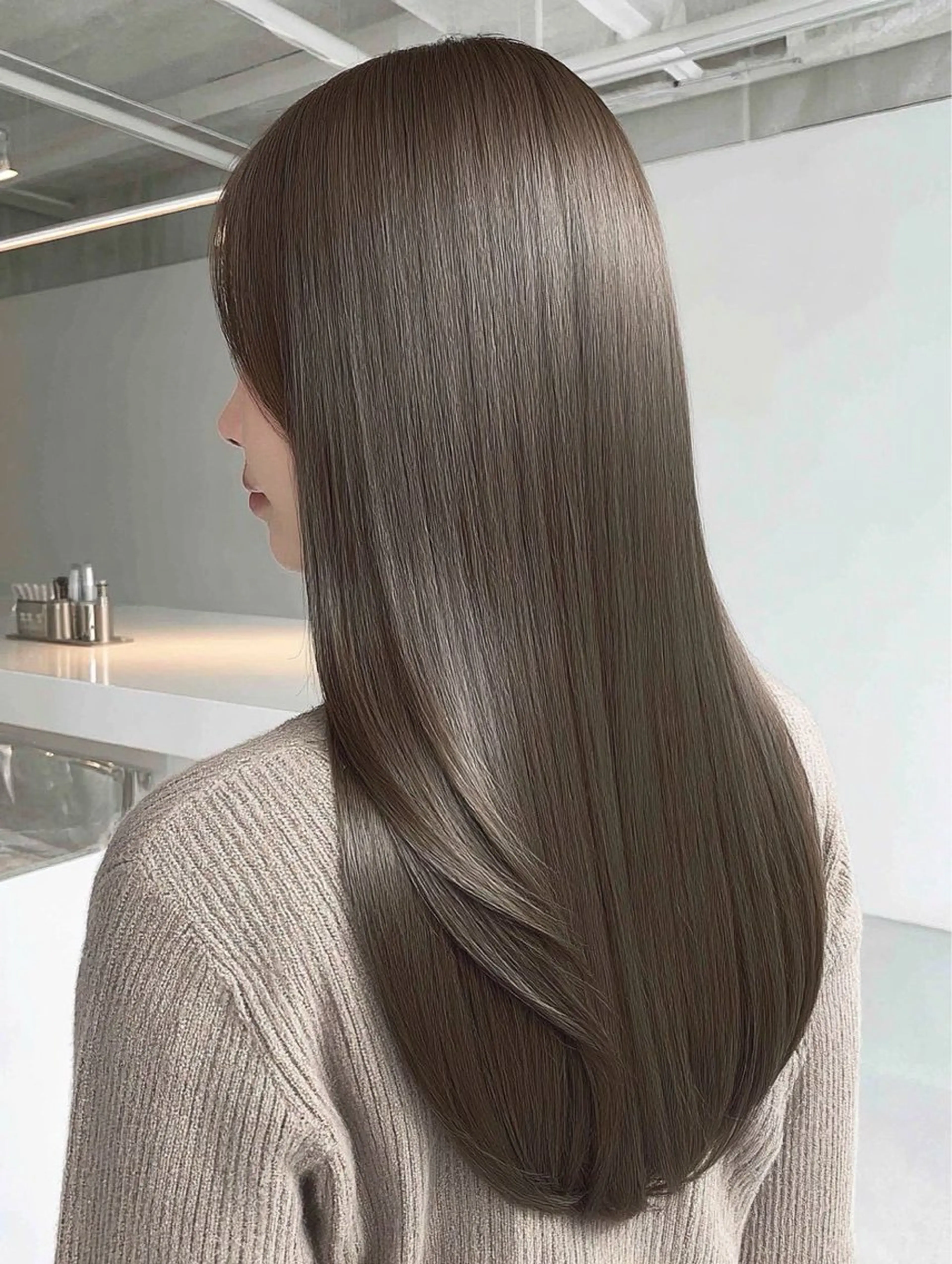 ロング カラー カット ヘアカラー トリートメント NOOS omotesando所属・あなたのお悩み改善" You"💚❤️💛のヘアスタイル