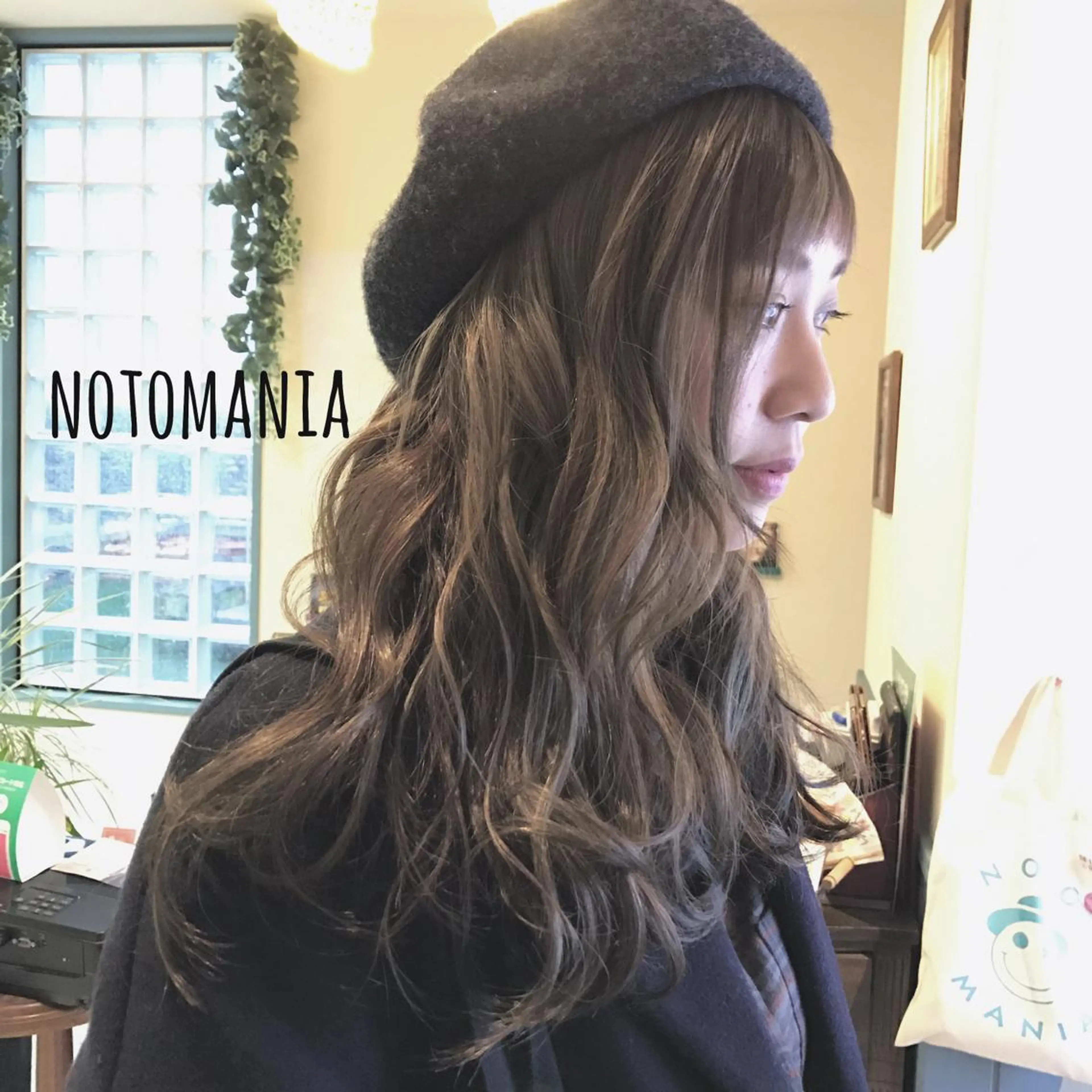 ミディアム セミロング ロング カラー イシハラ アズサのヘアスタイル