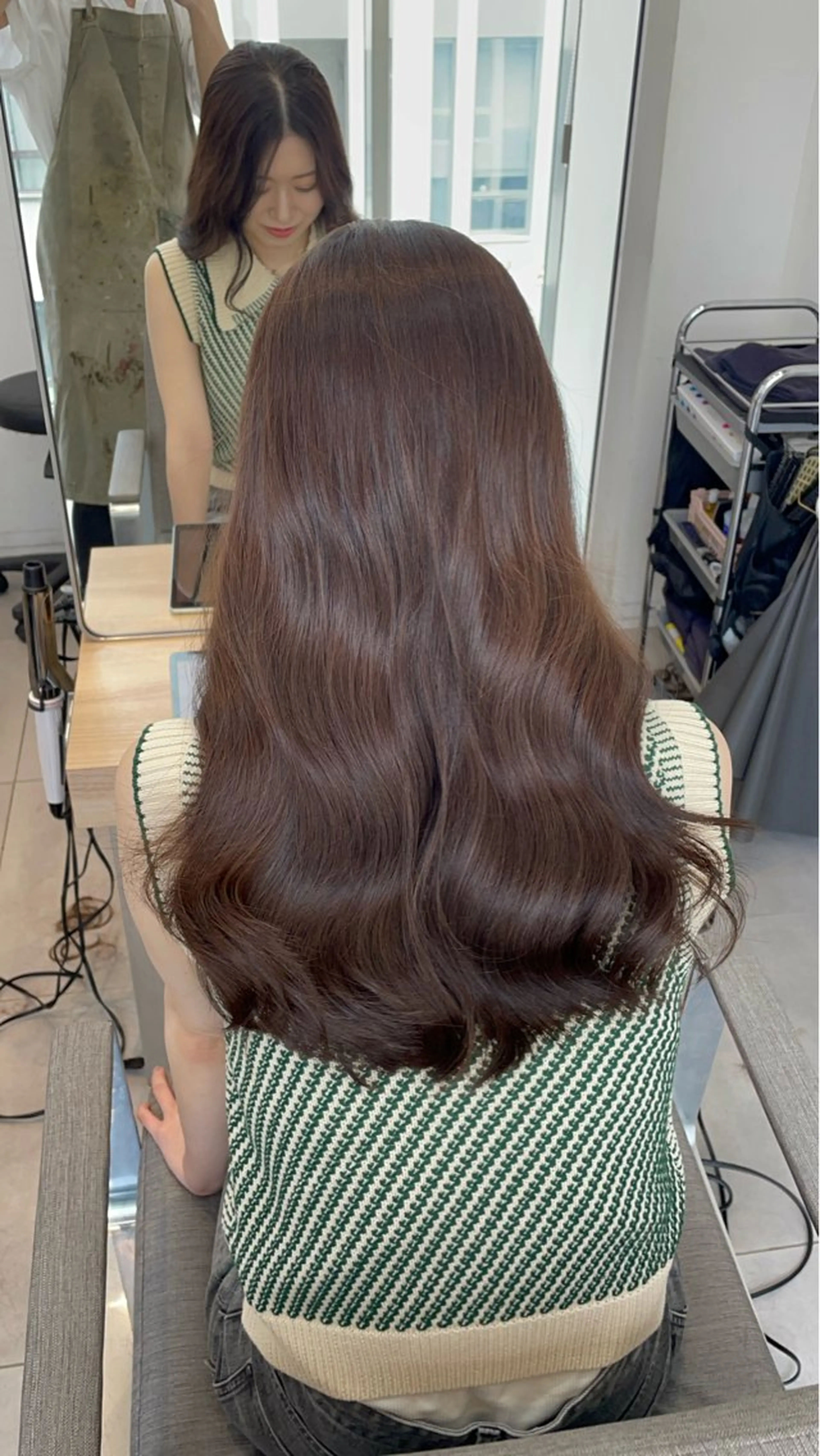 ロング 髪質改善 カット ヘアカラー トリートメント ✨髪質改善✨美髪 矯正🫧小泉のヘアスタイル