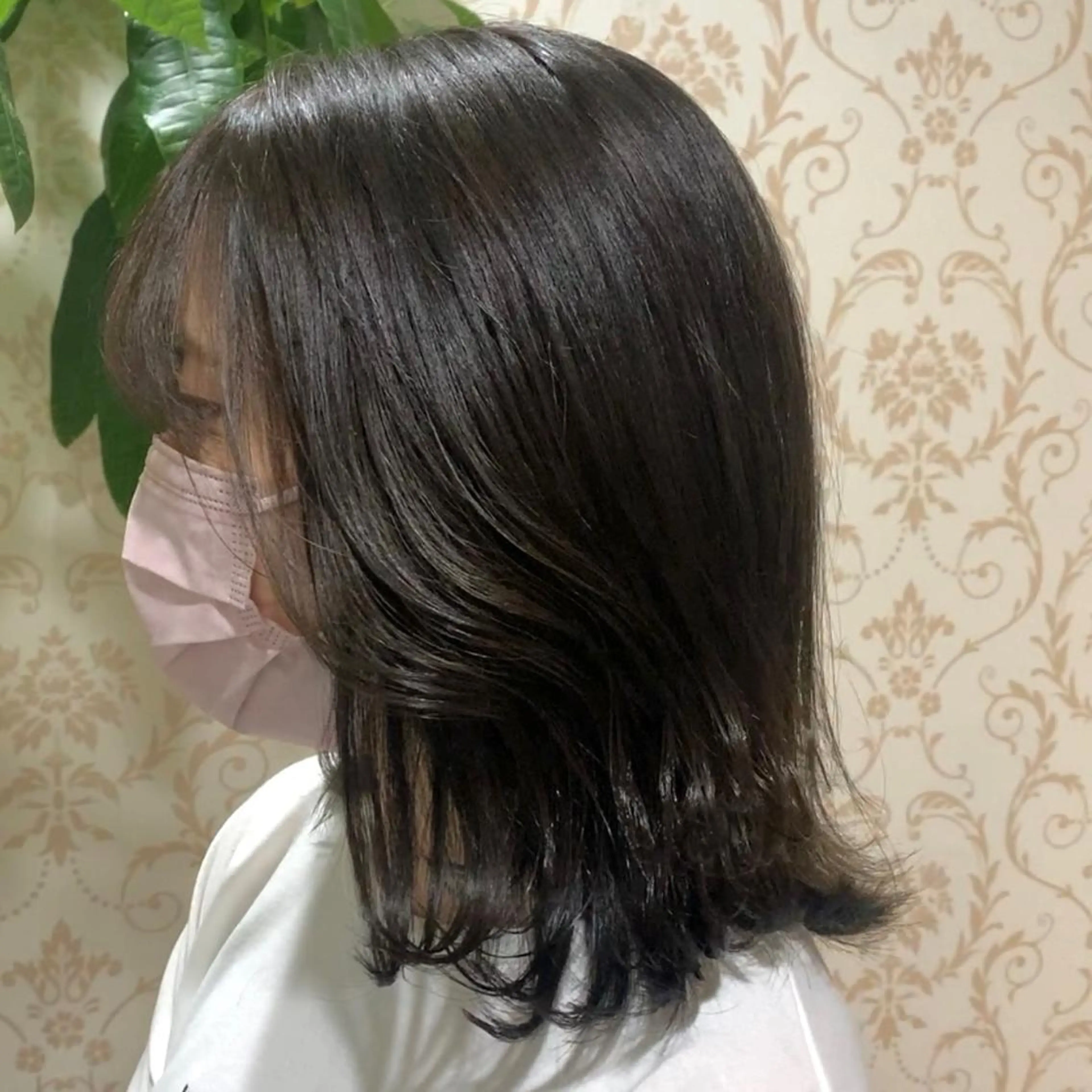 ミディアム メンズ縮毛矯正 /メンズパーマ美容師のヘアスタイル