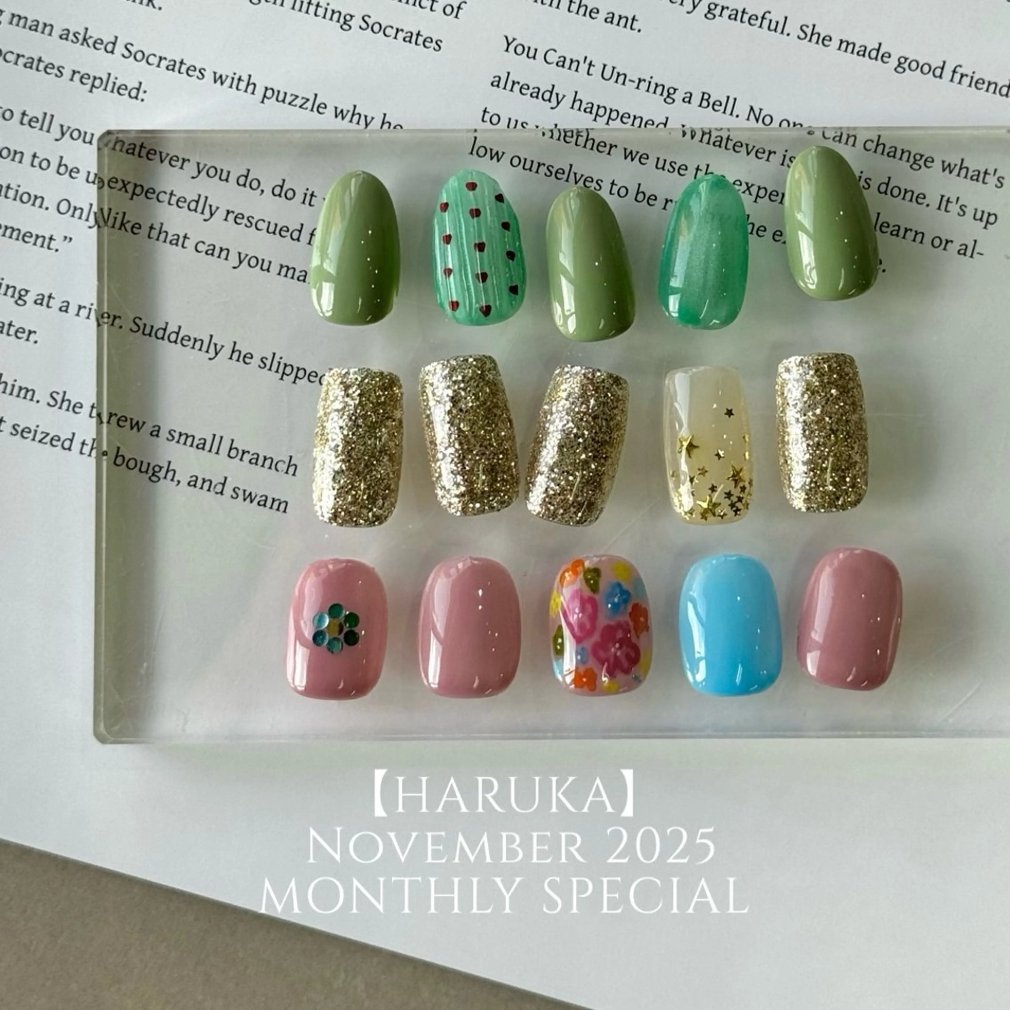 ネイル ハンドネイル HARUKA ネイリスト福岡/薬院のネイルデザイン