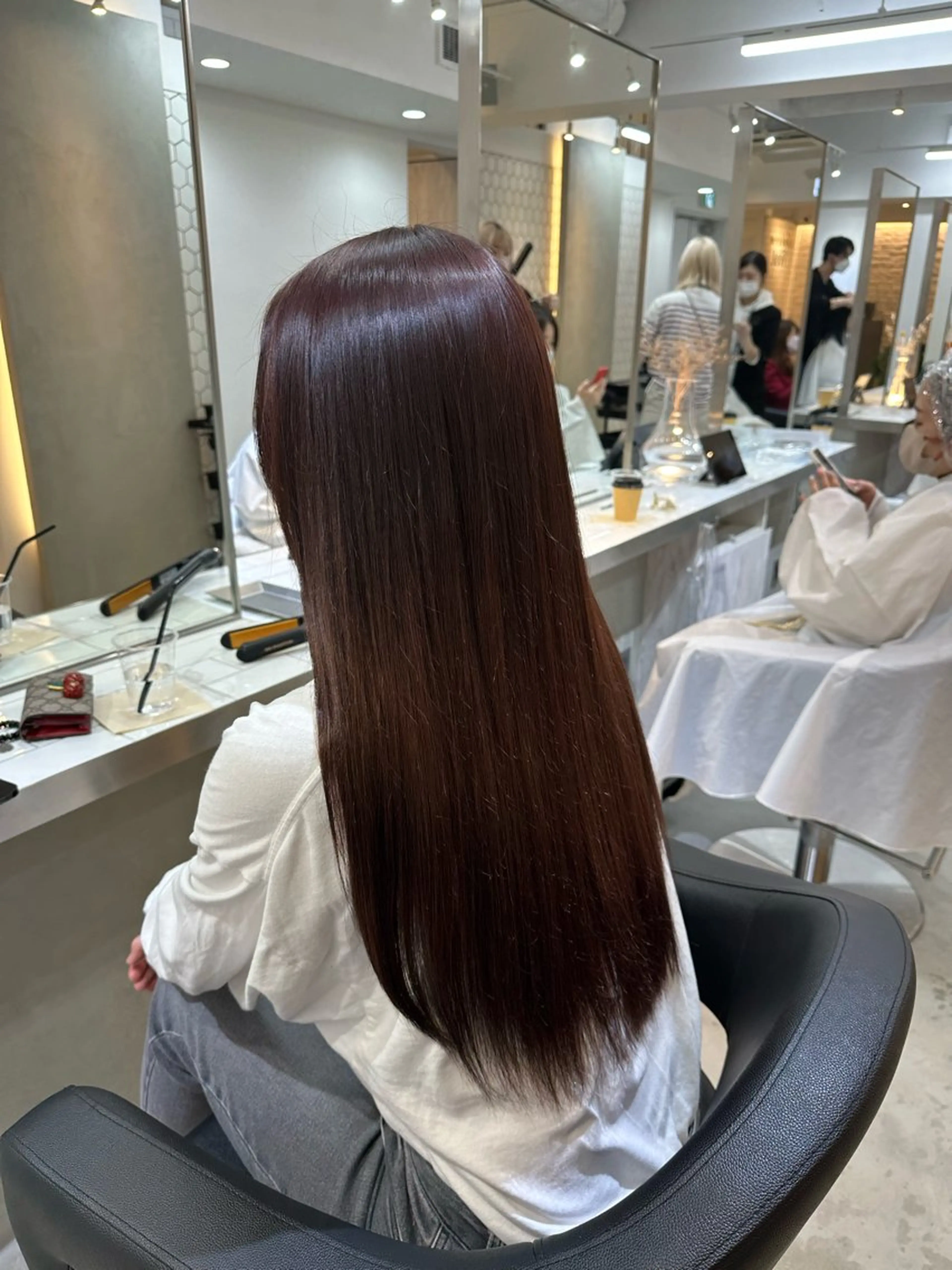 ロング カラー 銀座 / シマムラミホのヘアスタイル