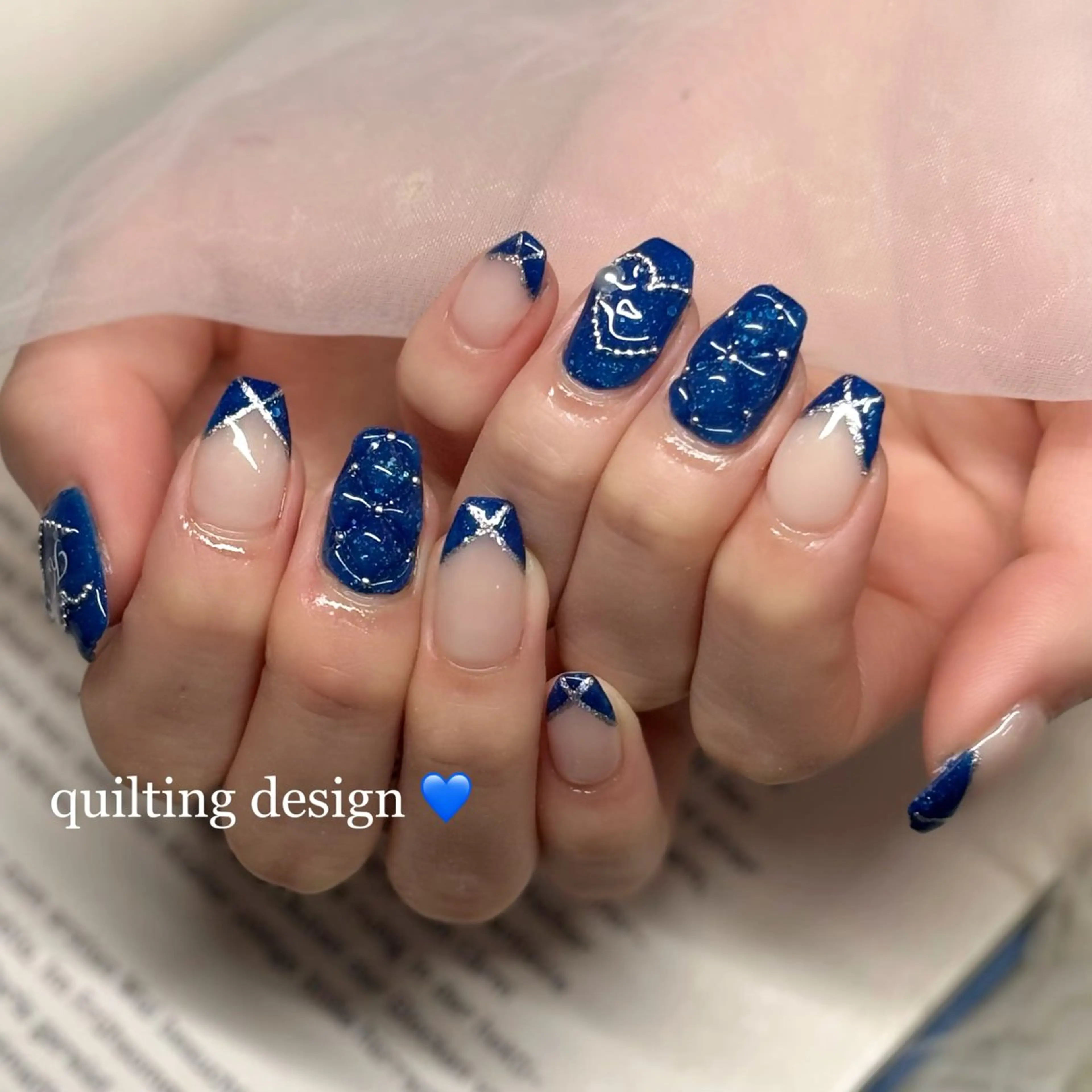 ネイル ハンドネイル nailsalon Lithos所属・nailsalon Recontreのネイルデザイン