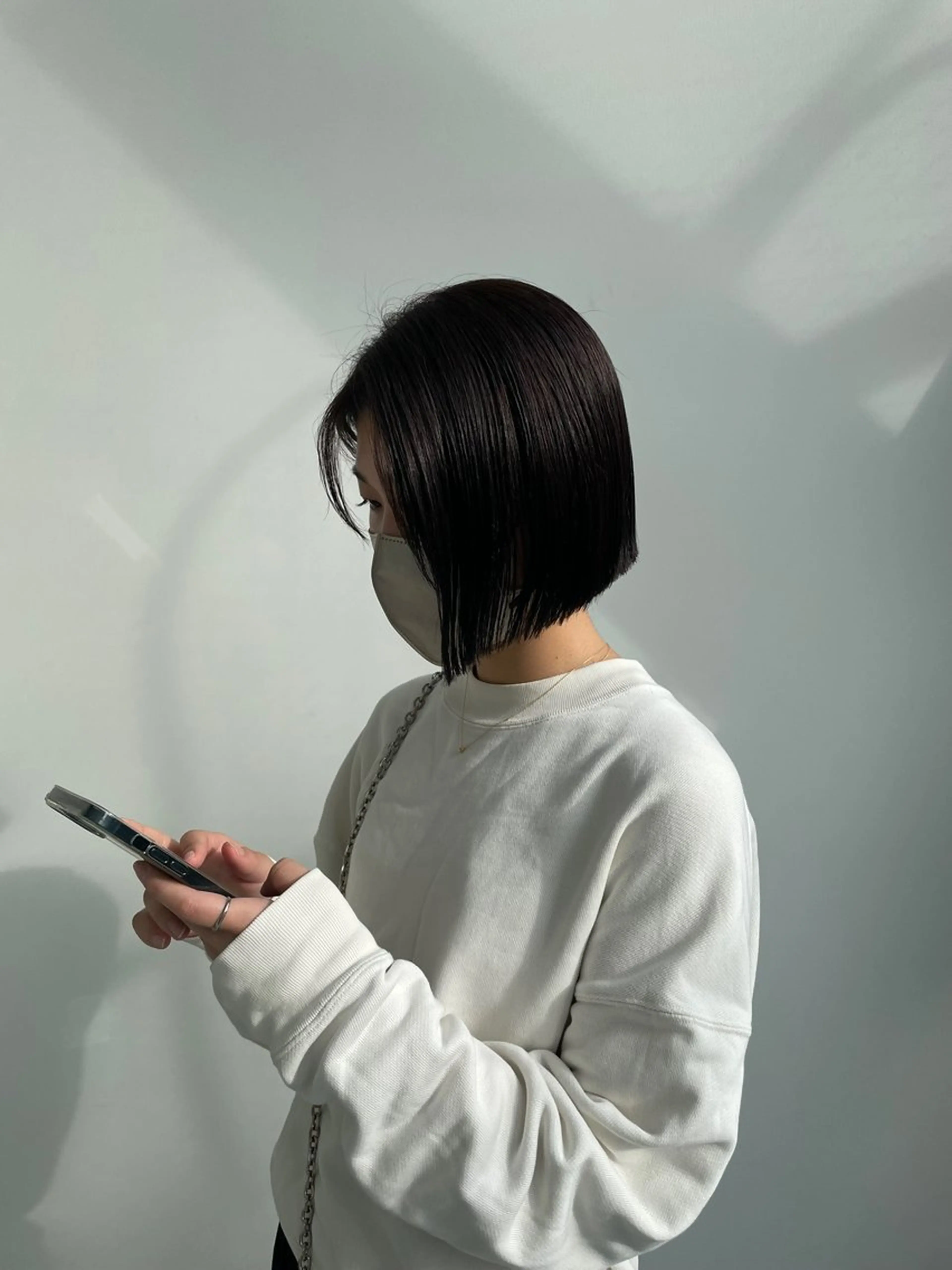 ショート カット トリートメント ヘアセット ボブ・ミニボブ 髪質改善カミオカのヘアスタイル