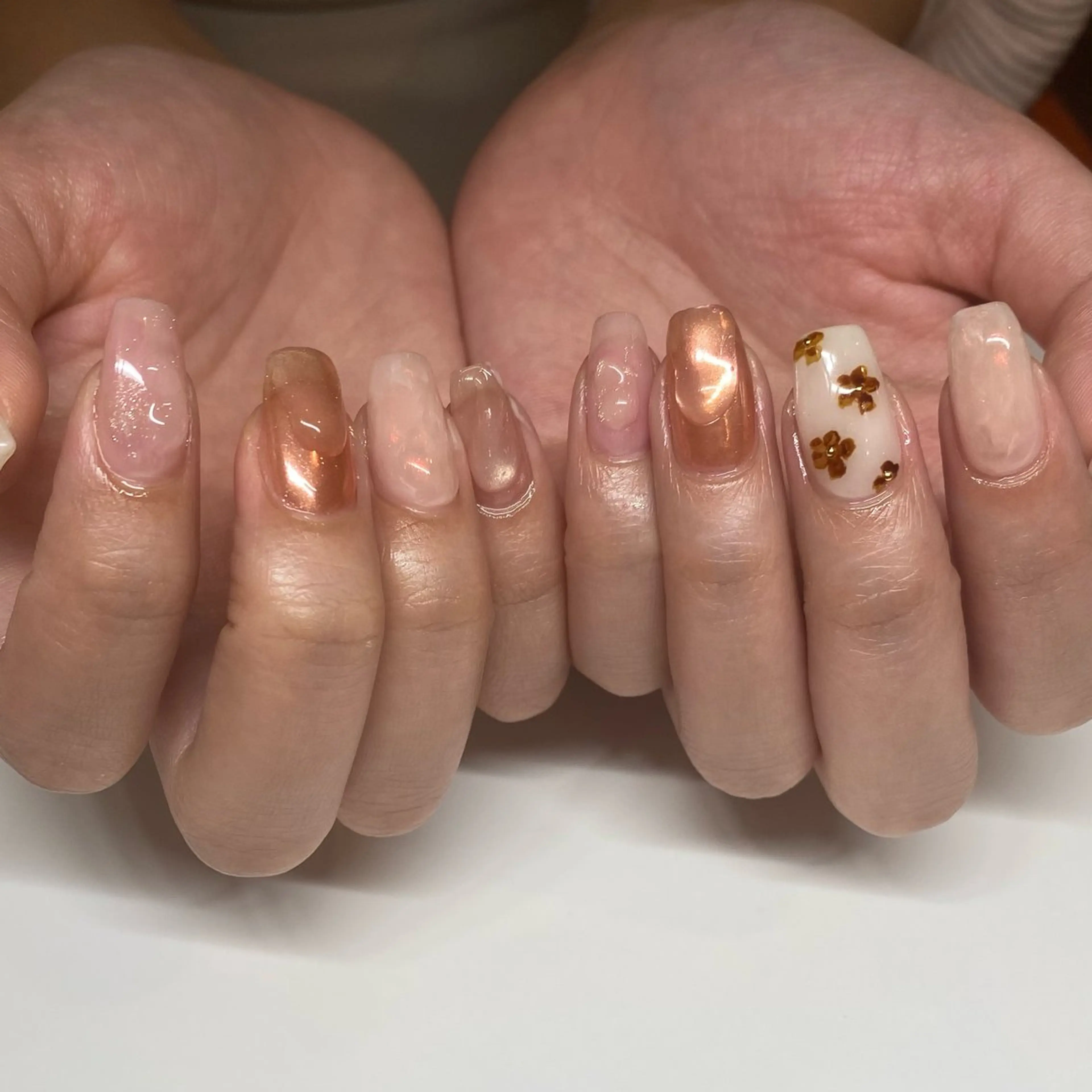 ネイル ピンク 濵田 実沙/Manonのネイルデザイン