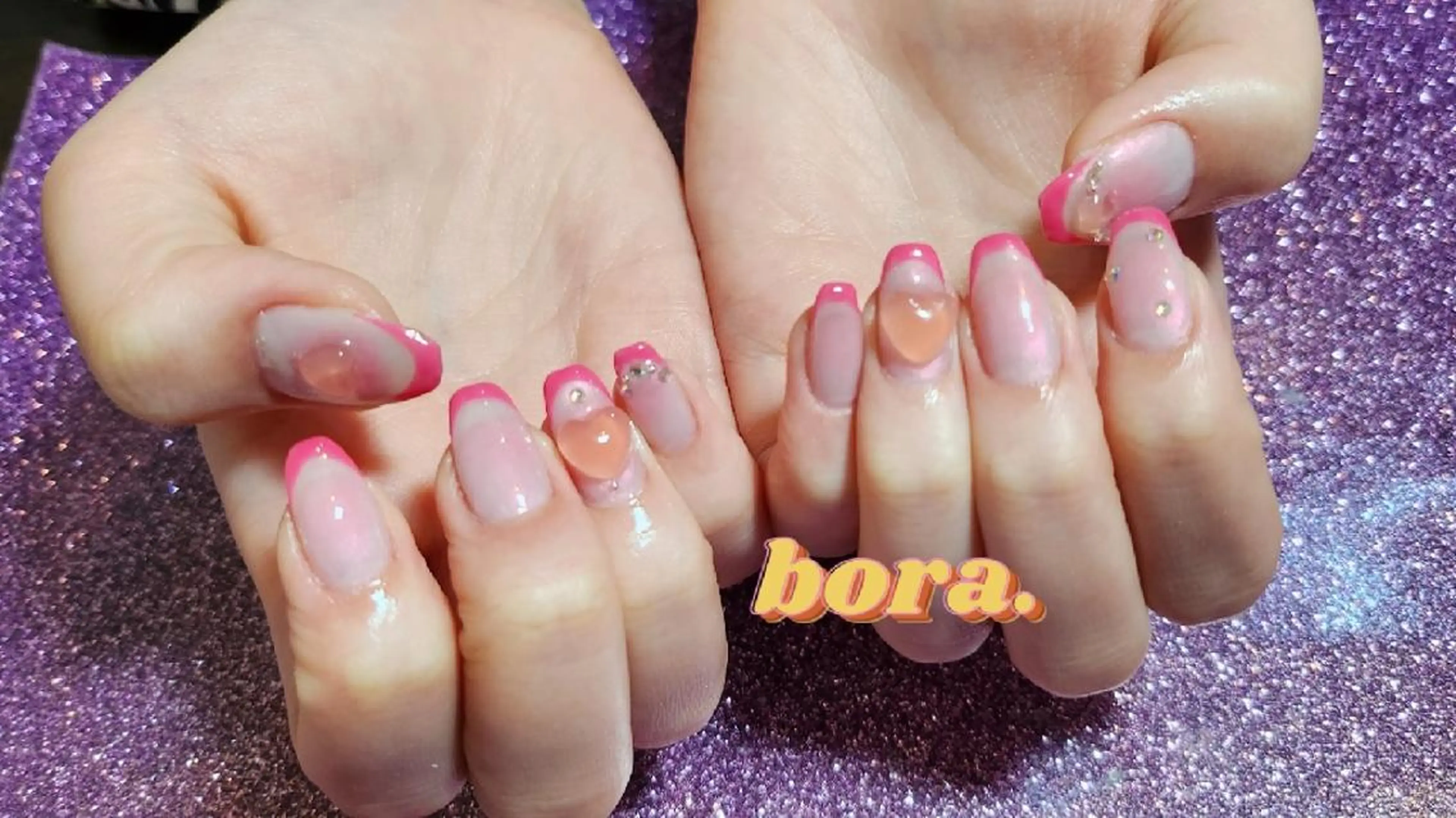 ネイル 💜bora .のネイルデザイン