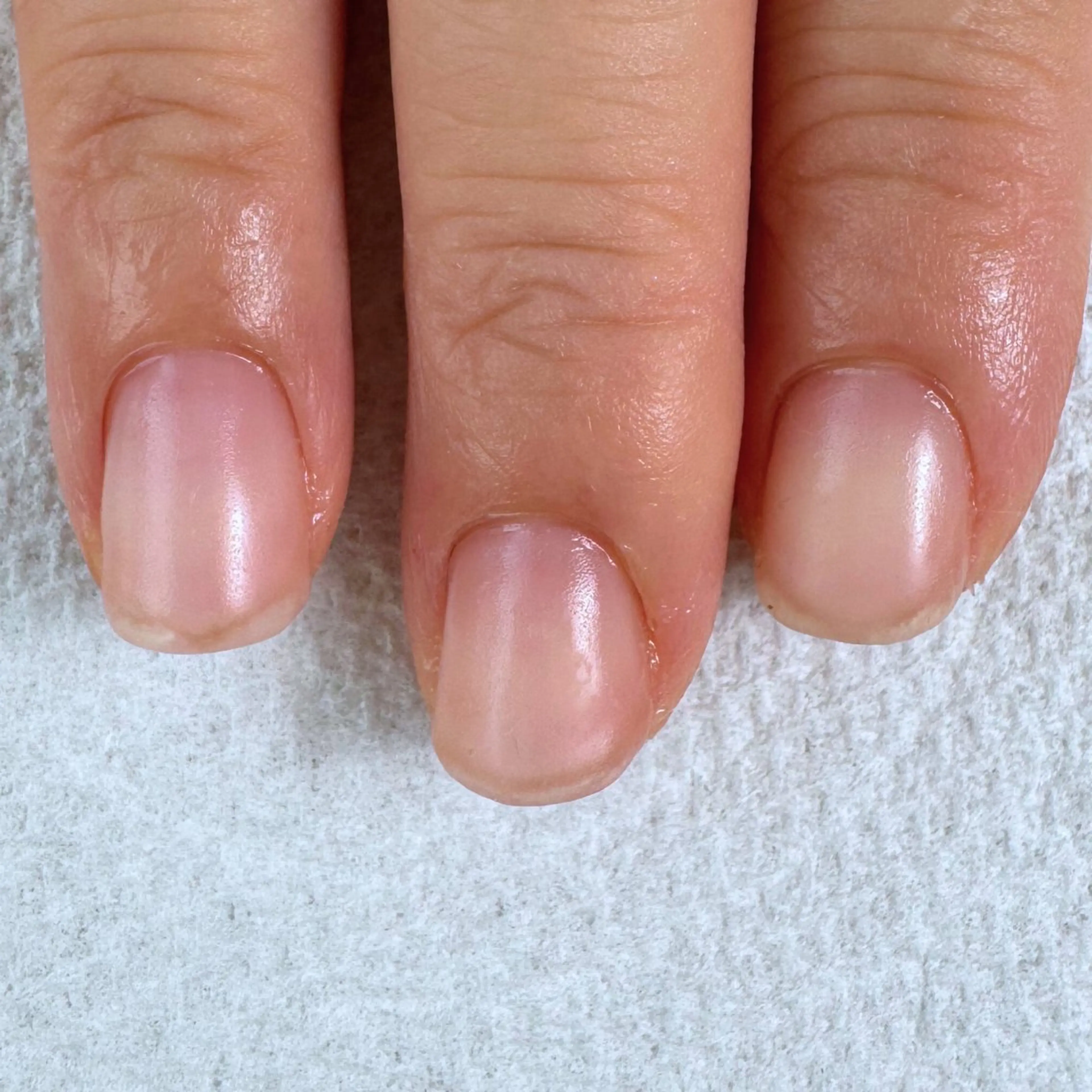 \11月限定✨/【練習モデル】自爪風マット仕上げ(クリア) 所要時間 約3.5時間の写真