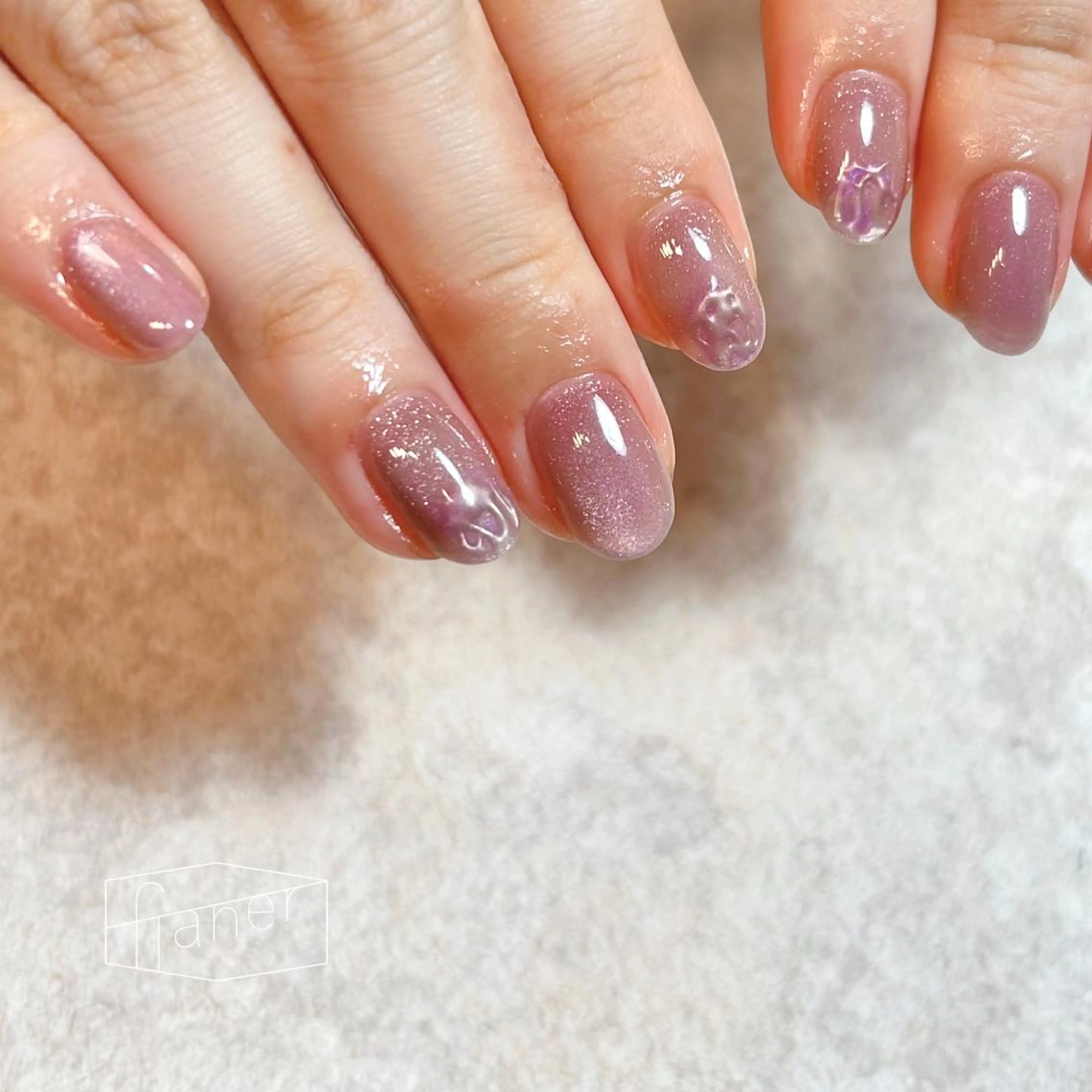 ネイル ハンドネイル flaner所属・KAORI ㅤのネイルデザイン