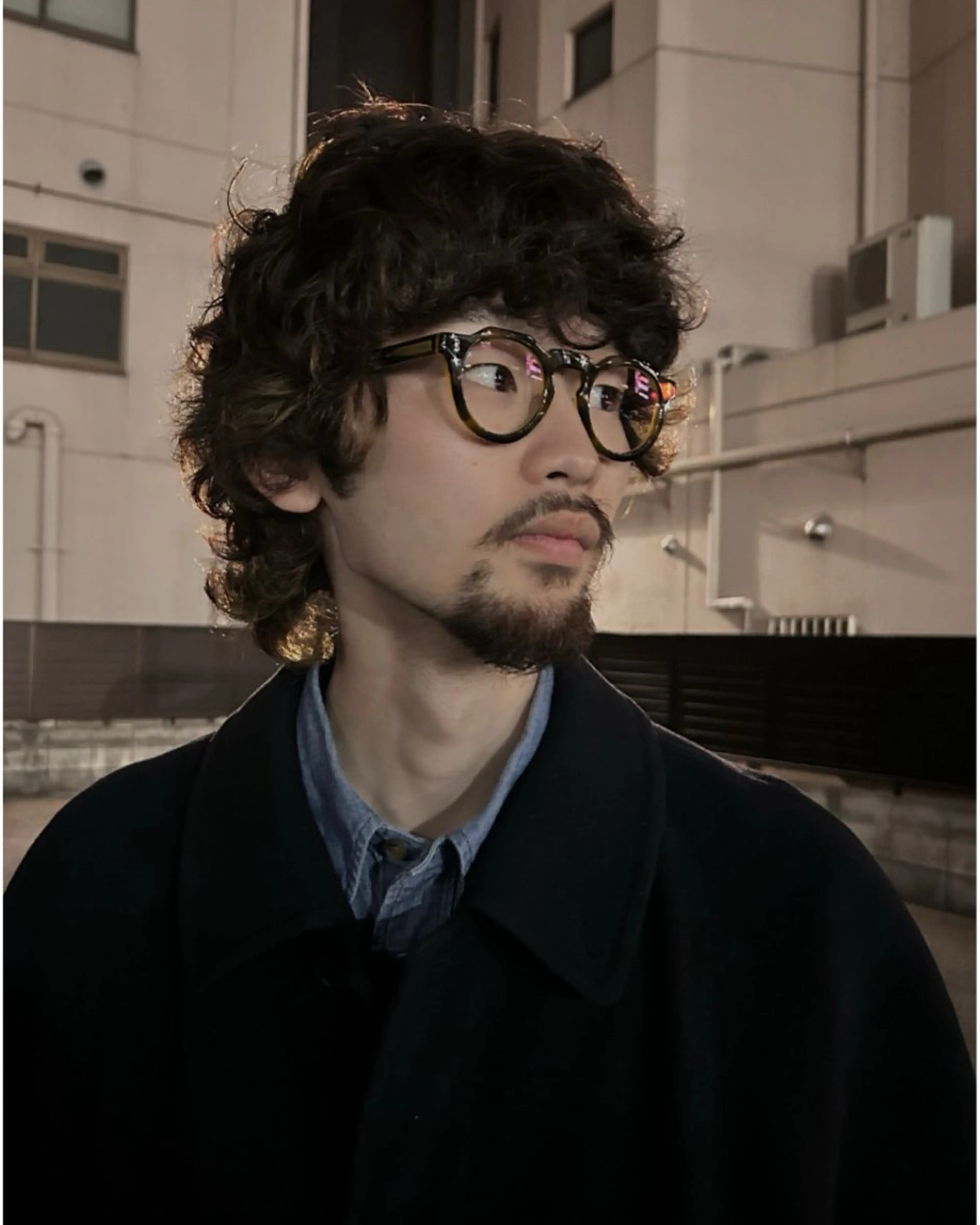 パーマ メンズ デザインカット/ パーマ/nanaのヘアスタイル