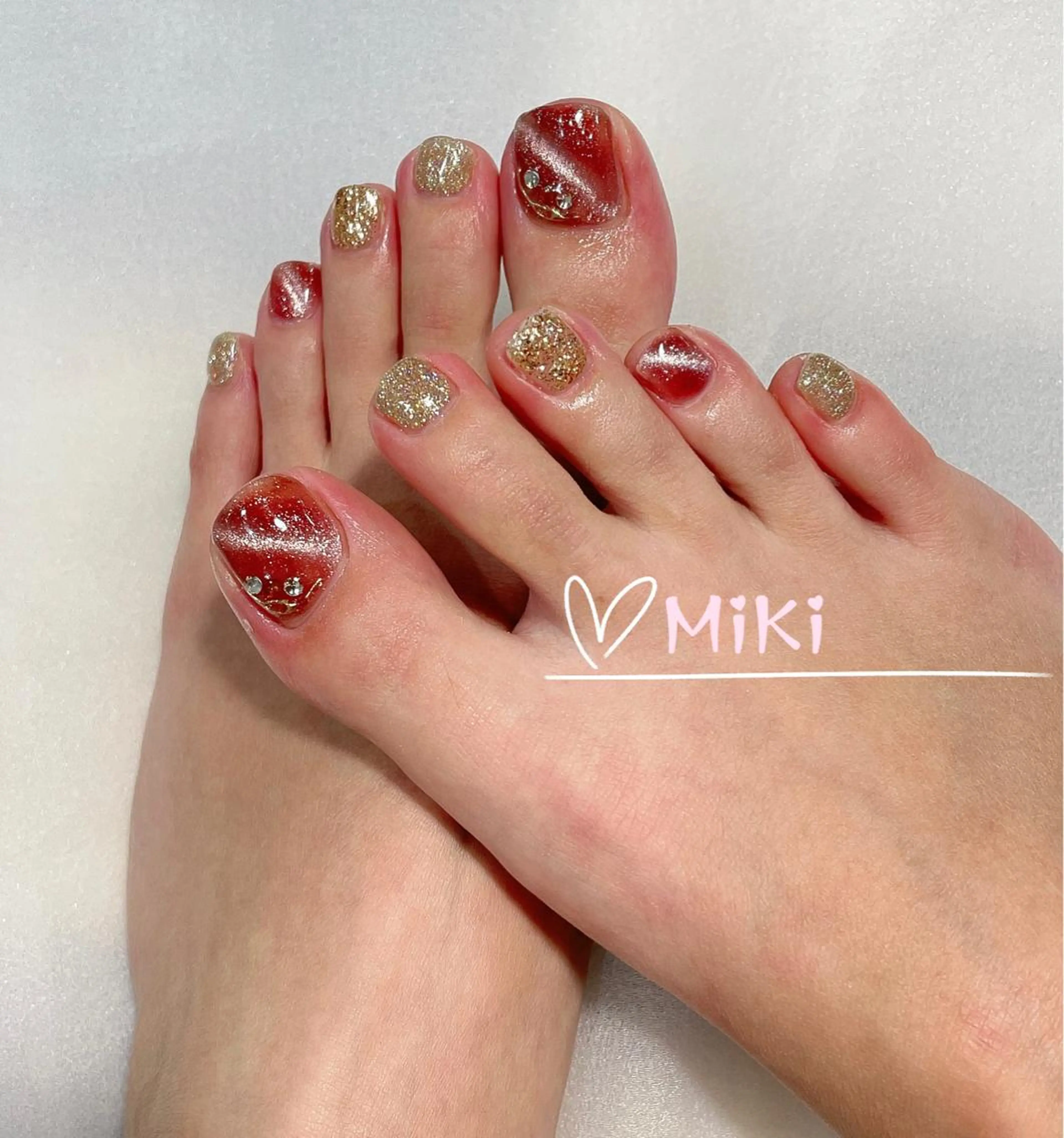 ネイル 🦋 MiKi 🦋 ネイルサロンのネイルデザイン