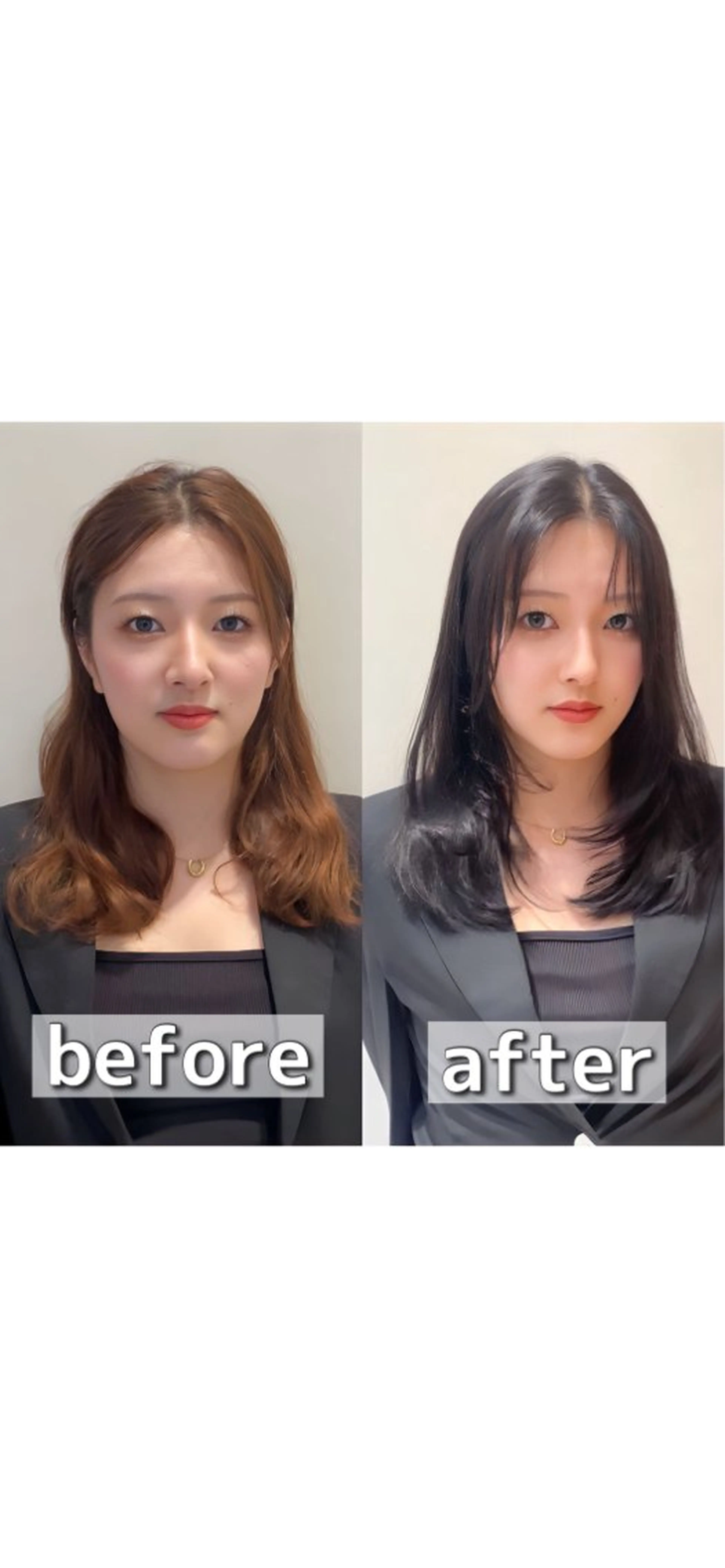 セミロング カラー パーマ ヘアアレンジ カット ヘアカラー トリートメント ヘアセット 小野寺瑞希 /最小顔カットのヘアスタイル