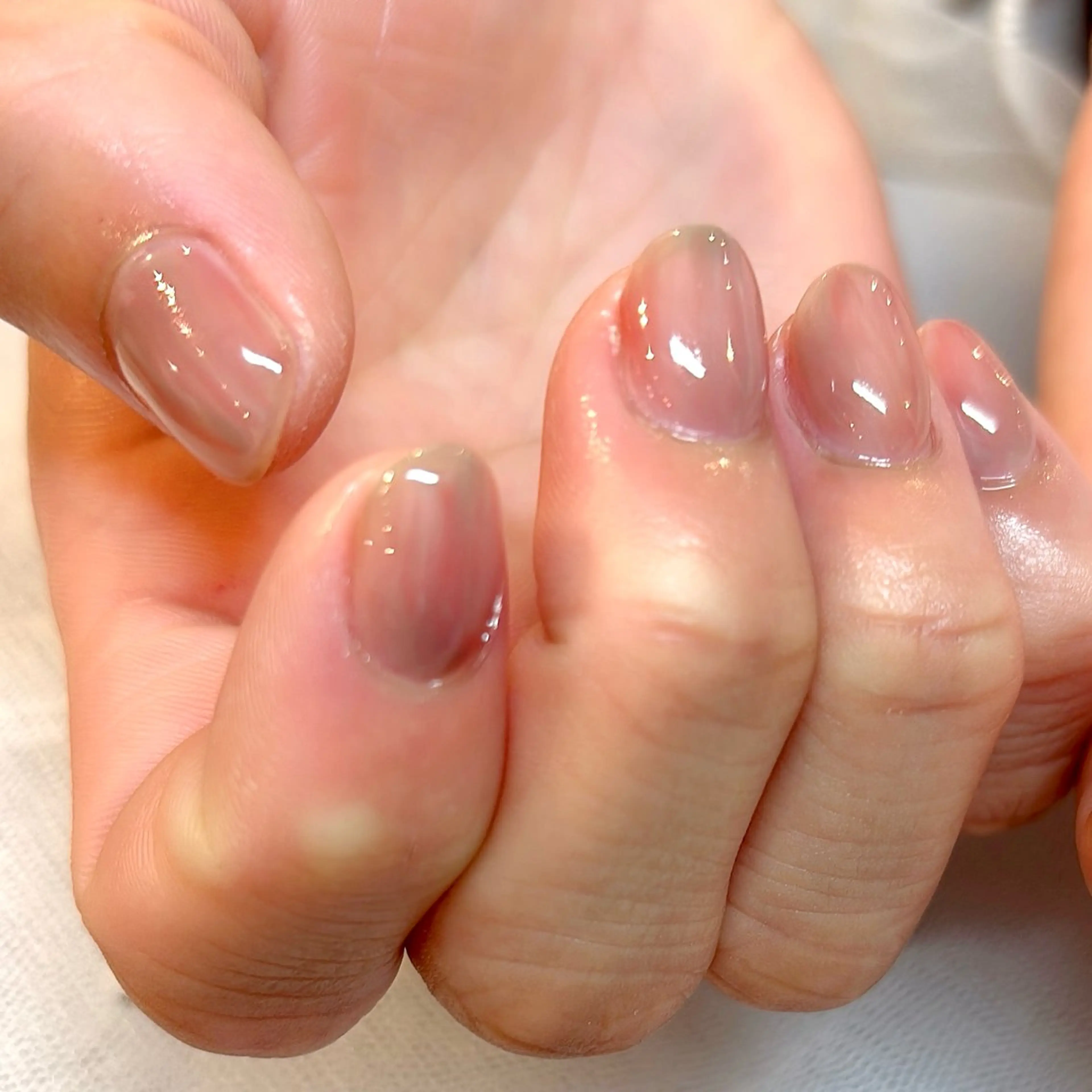 ネイル ニュアンスネイル 春ネイル 鈴木 みのりのネイルデザイン