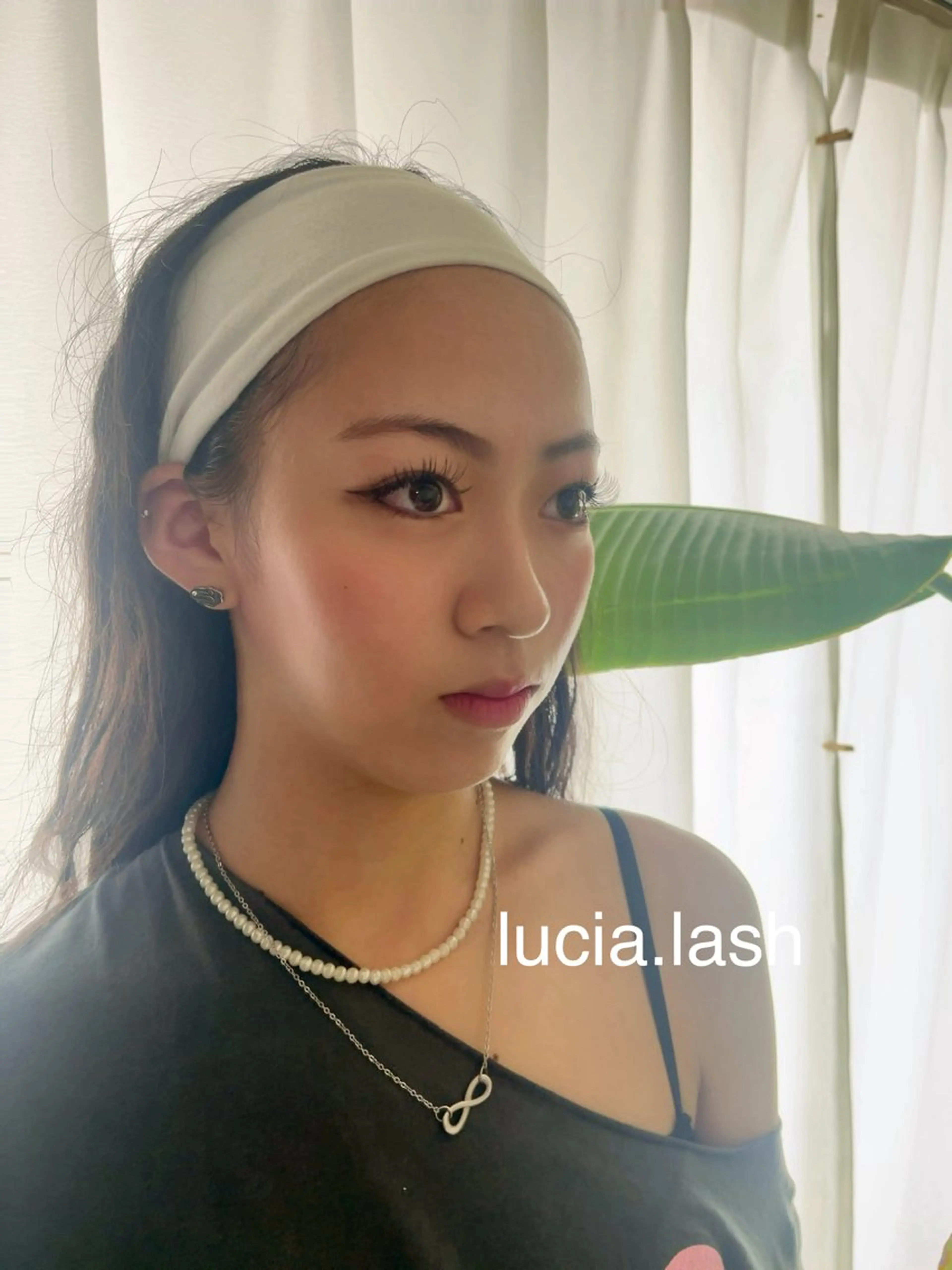 マツエク・マツパ Dカール フラットラッシュ マツエク Lucia 小川のマツエク・マツパデザイン